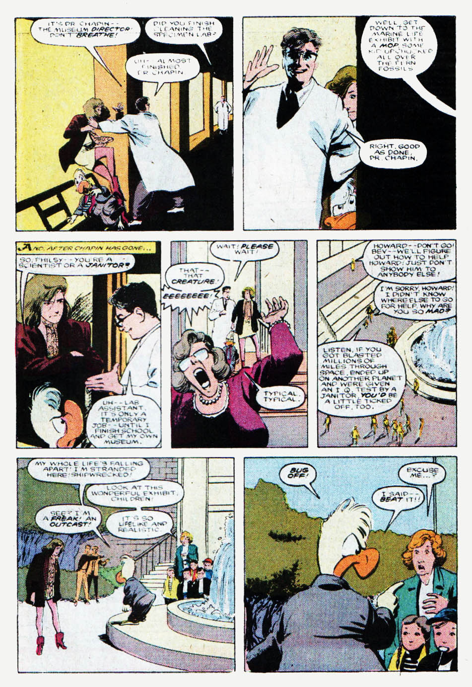Read online Howard The Duck: The Movie comic -  Issue #1 - 22