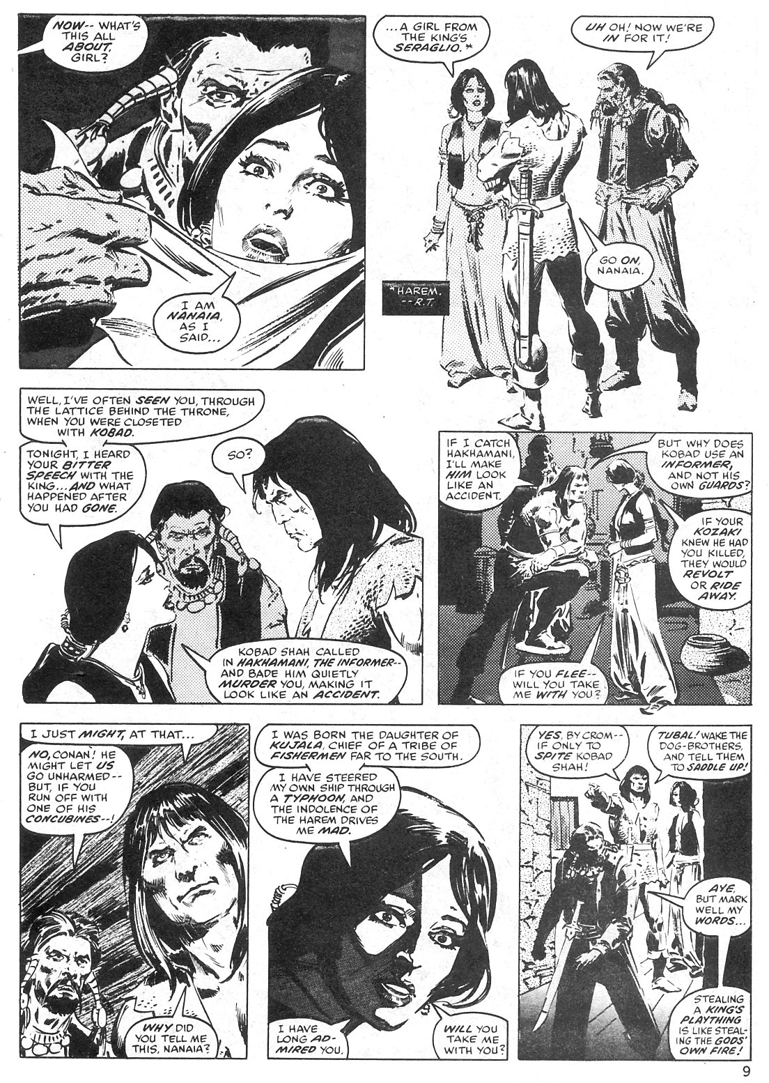 Read online The Savage Sword Of Conan comic -  Issue #31 - 9
