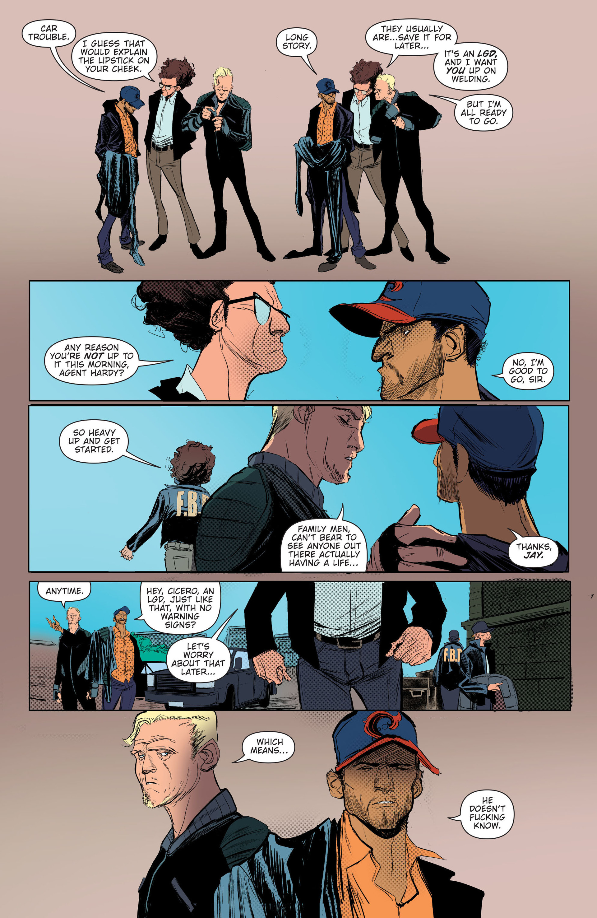 Read online FBP: Federal Bureau of Physics comic -  Issue #1 - 10