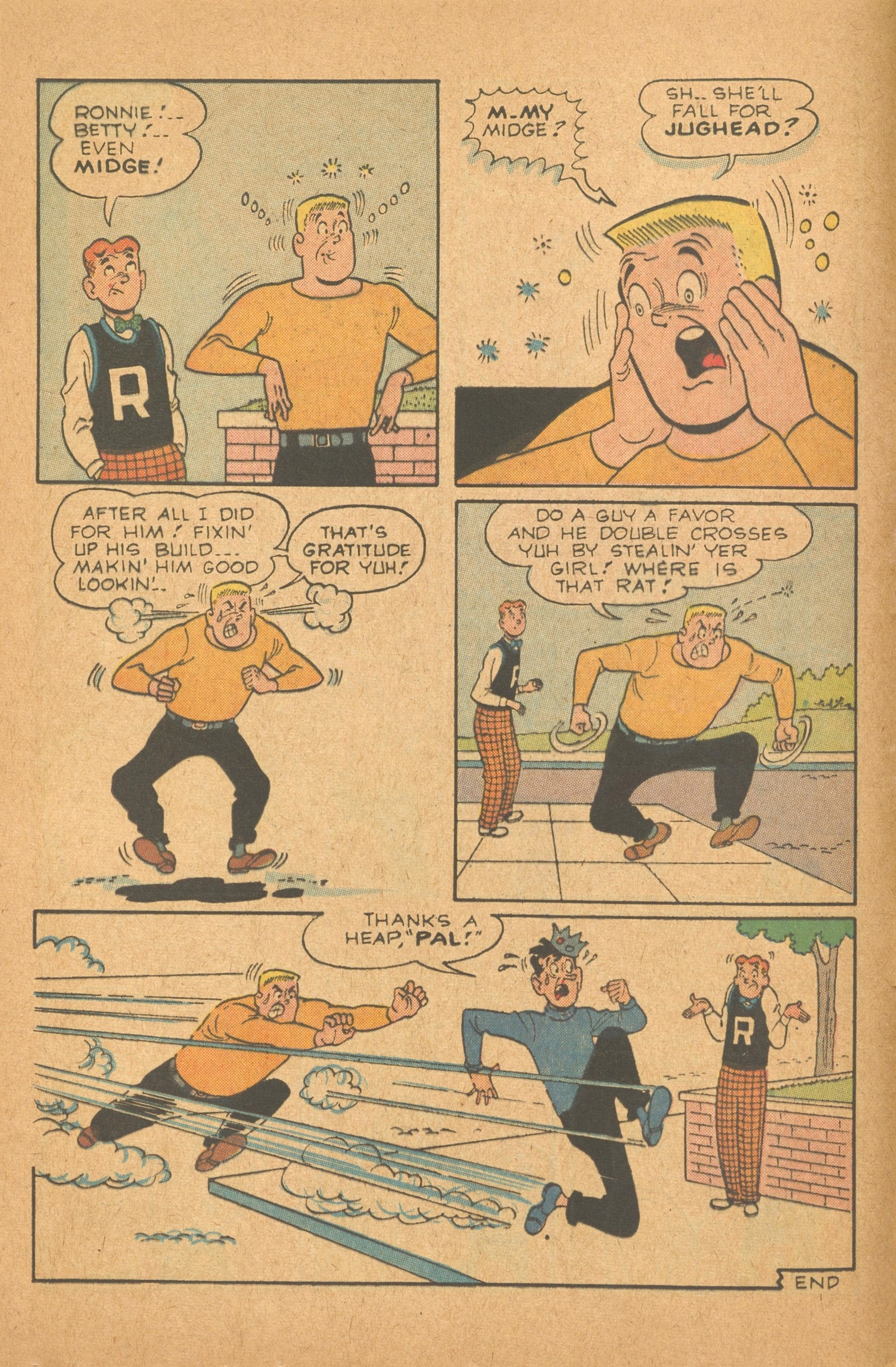 Read online Archie's Pal Jughead comic -  Issue #66 - 8
