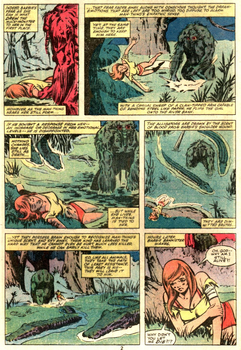 Read online Man-Thing (1979) comic -  Issue #5 - 3