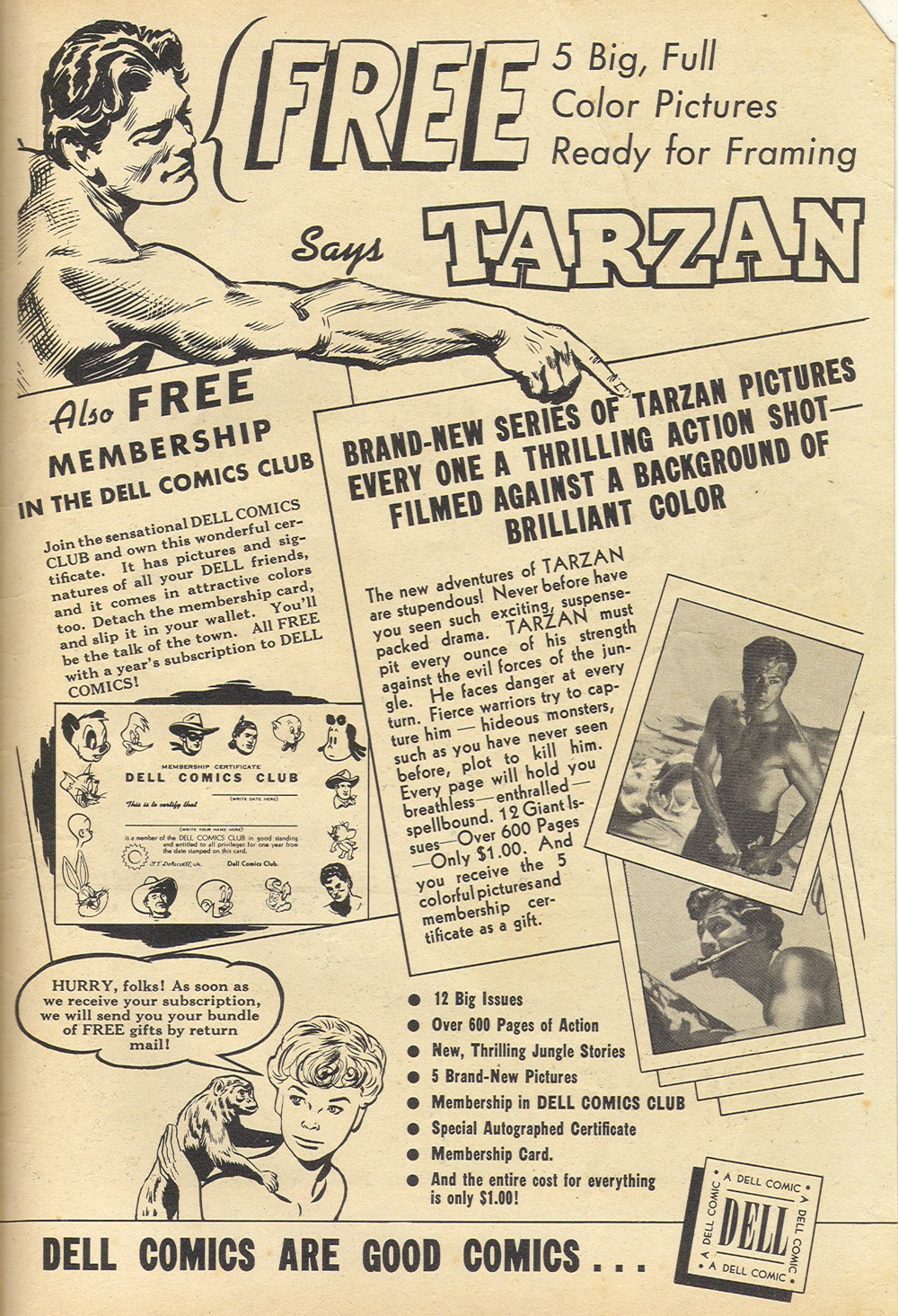 Read online Tarzan (1948) comic -  Issue #23 - 51