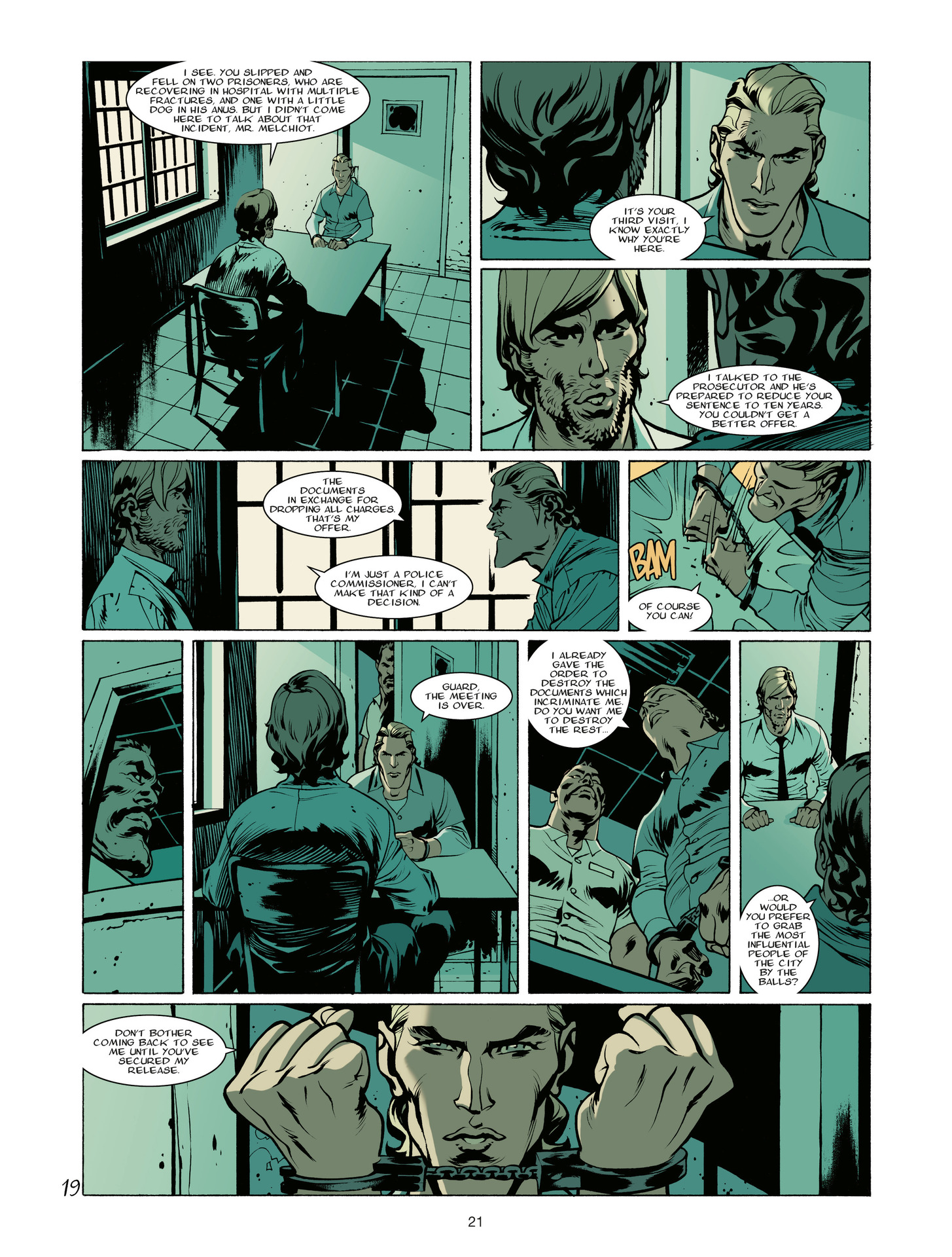 Read online Jazz Maynard comic -  Issue #7 - 21