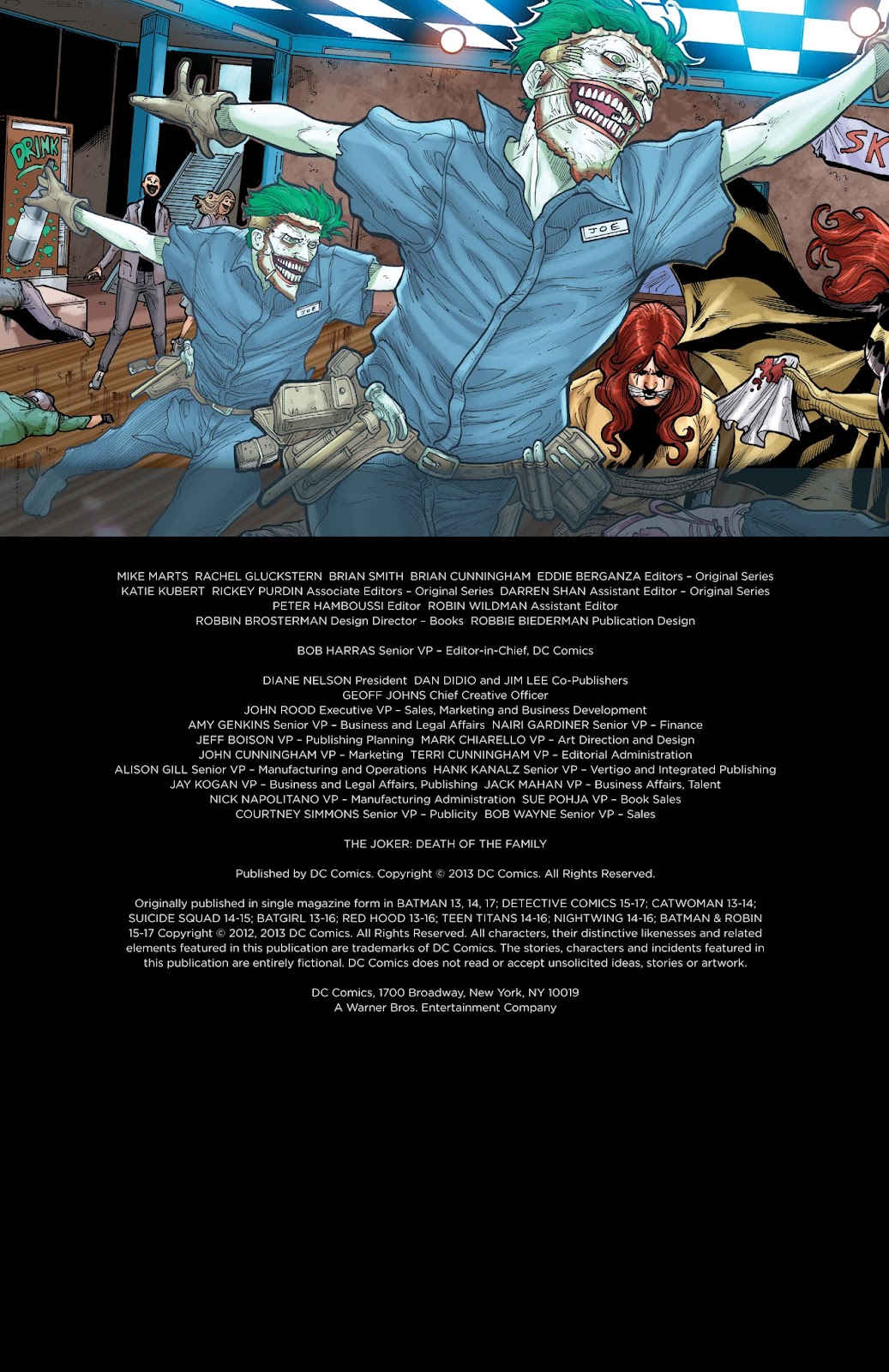 The Joker: Death of the Family issue TPB - Page 4