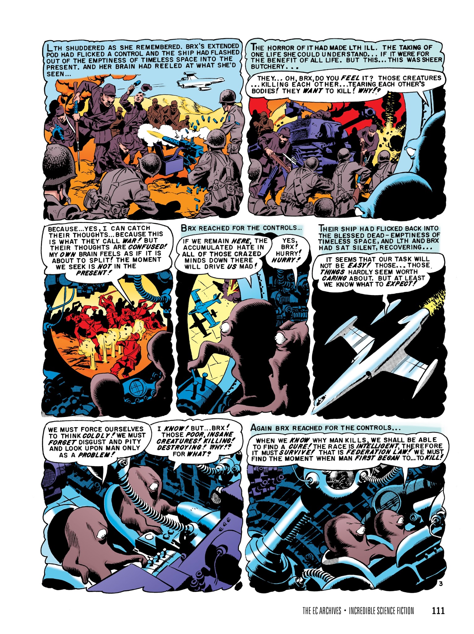 Read online The EC Archives: Incredible Science Fiction comic -  Issue # TPB - 113