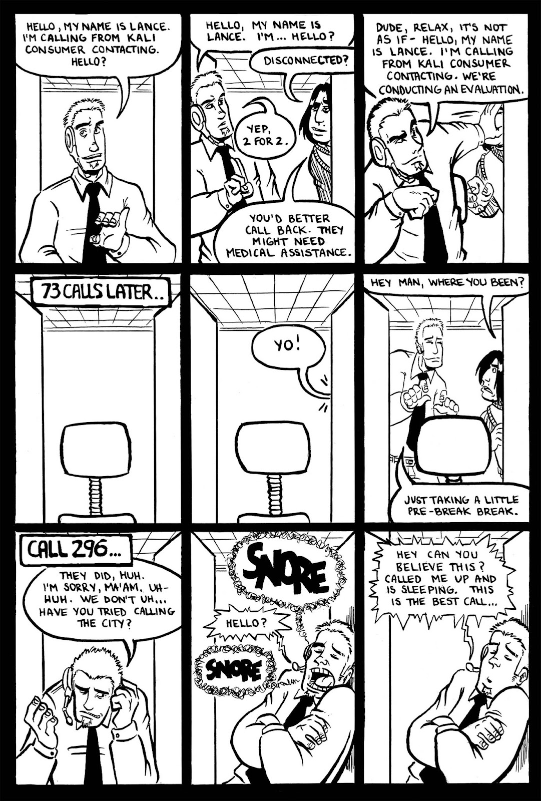 Freelance Blues issue TPB - Page 7