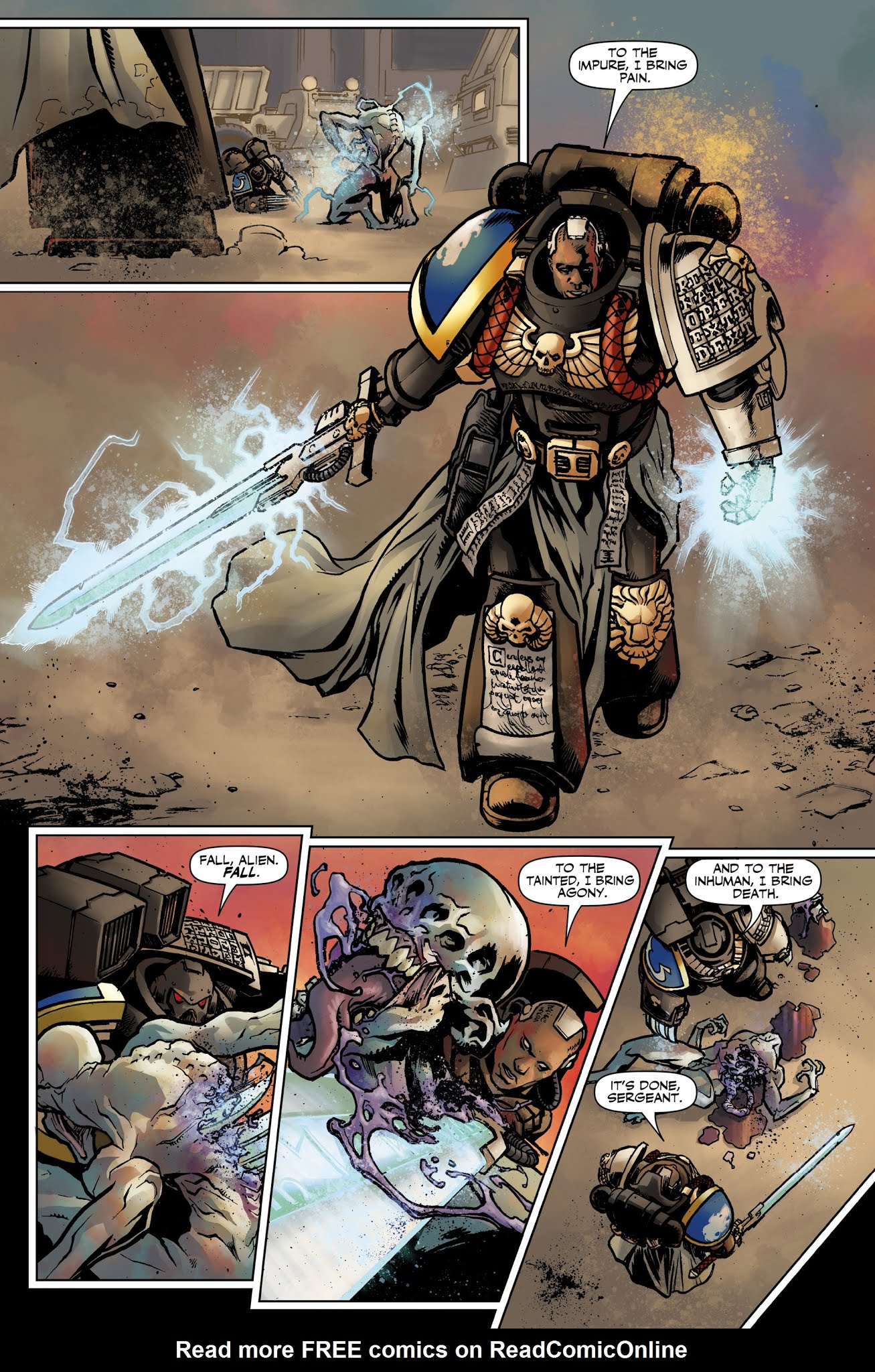 Read online Warhammer 40,000 Deathwatch comic -  Issue #1 - 19