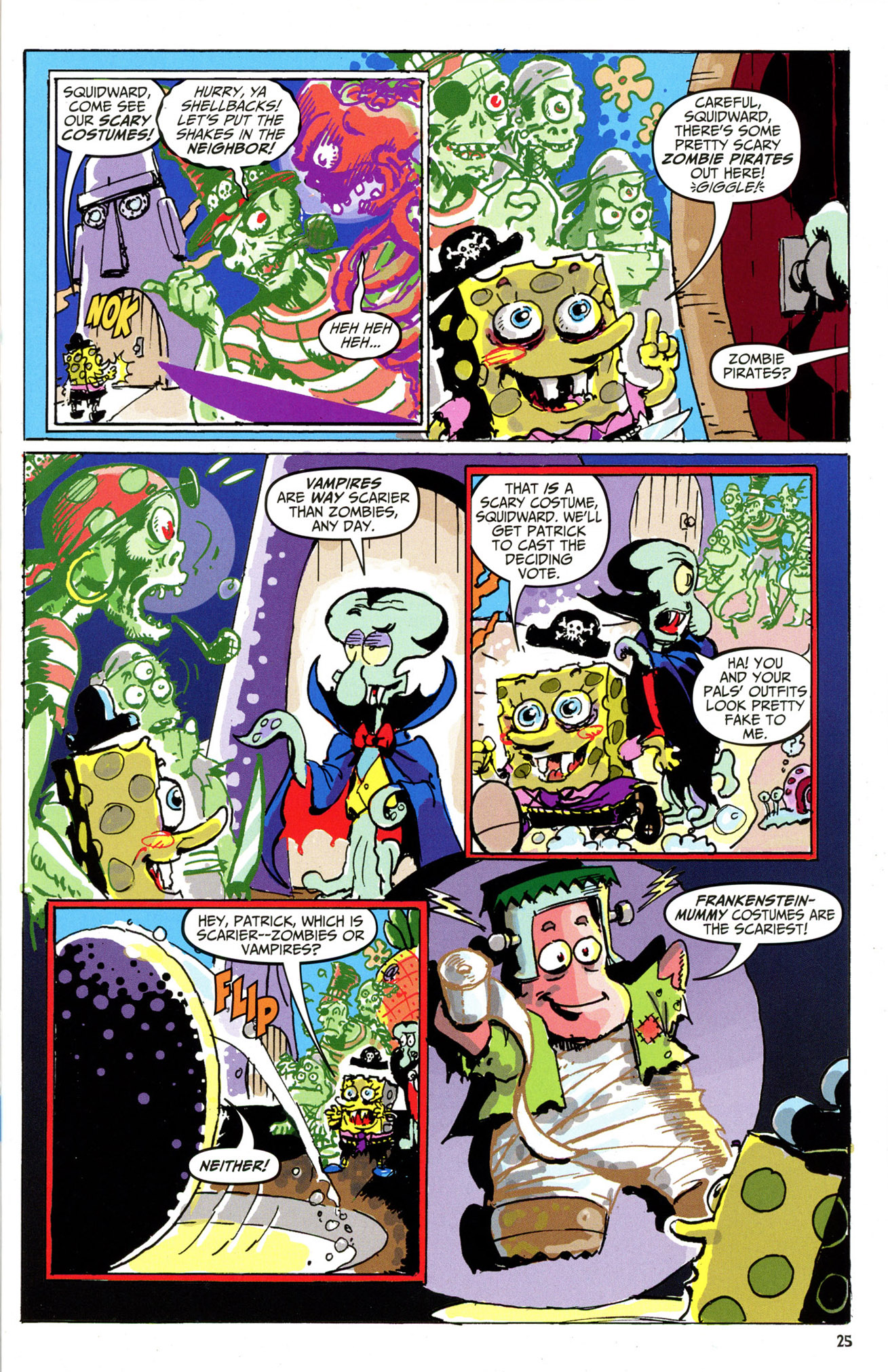 Read online SpongeBob Comics comic -  Issue #25 - 26