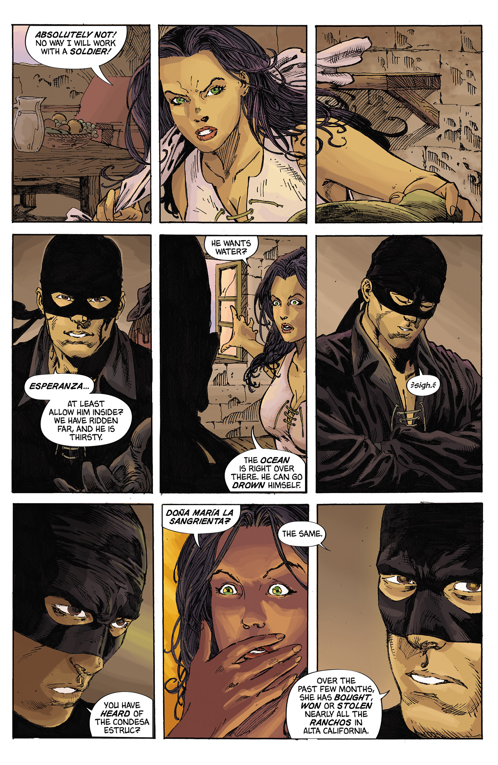 Read online Lady Zorro comic -  Issue #1 - 4