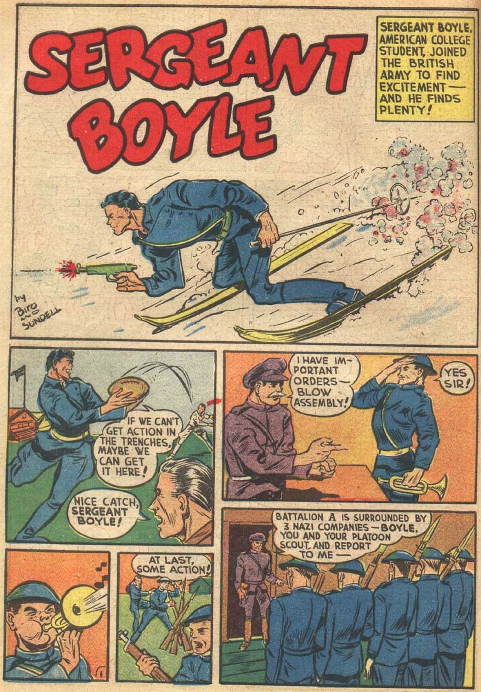 Read online Pep Comics comic -  Issue #4 - 34