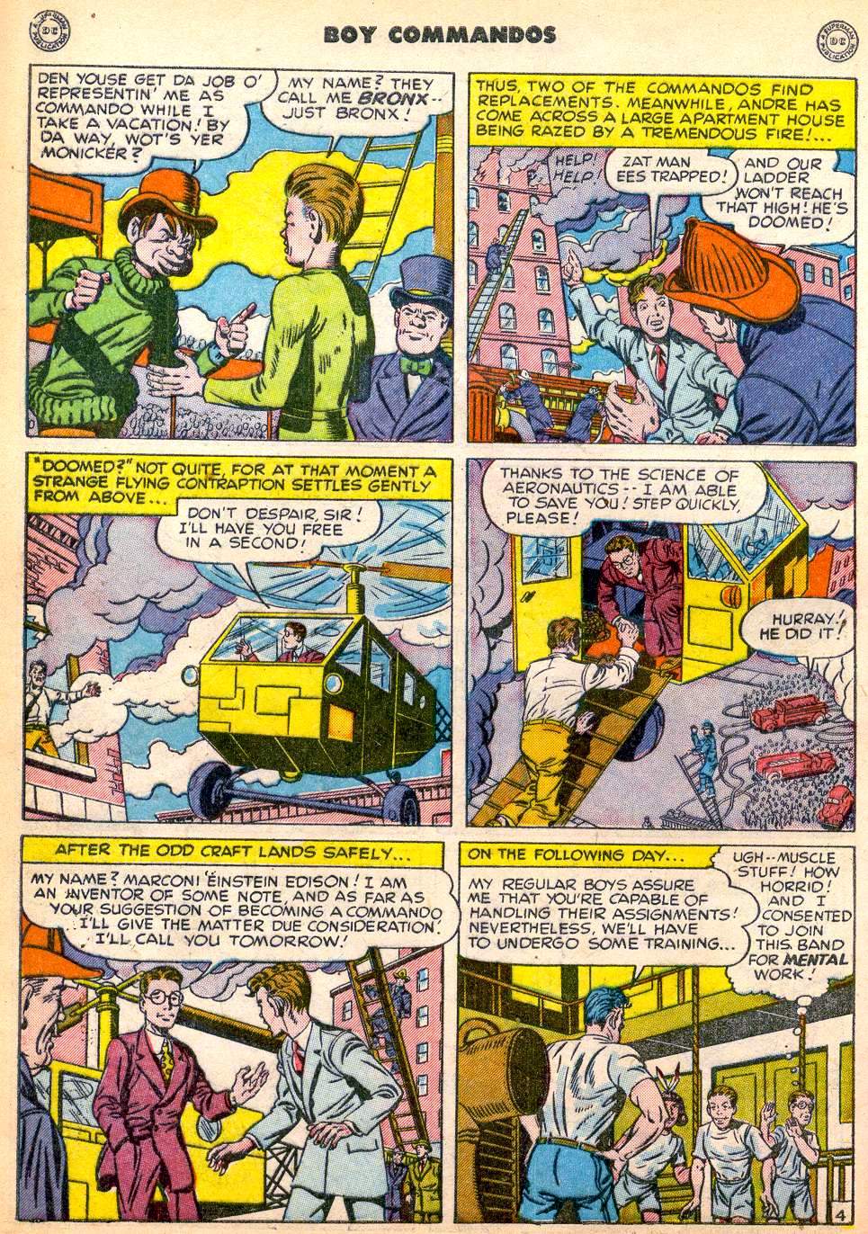 Read online Boy Commandos comic -  Issue #30 - 40
