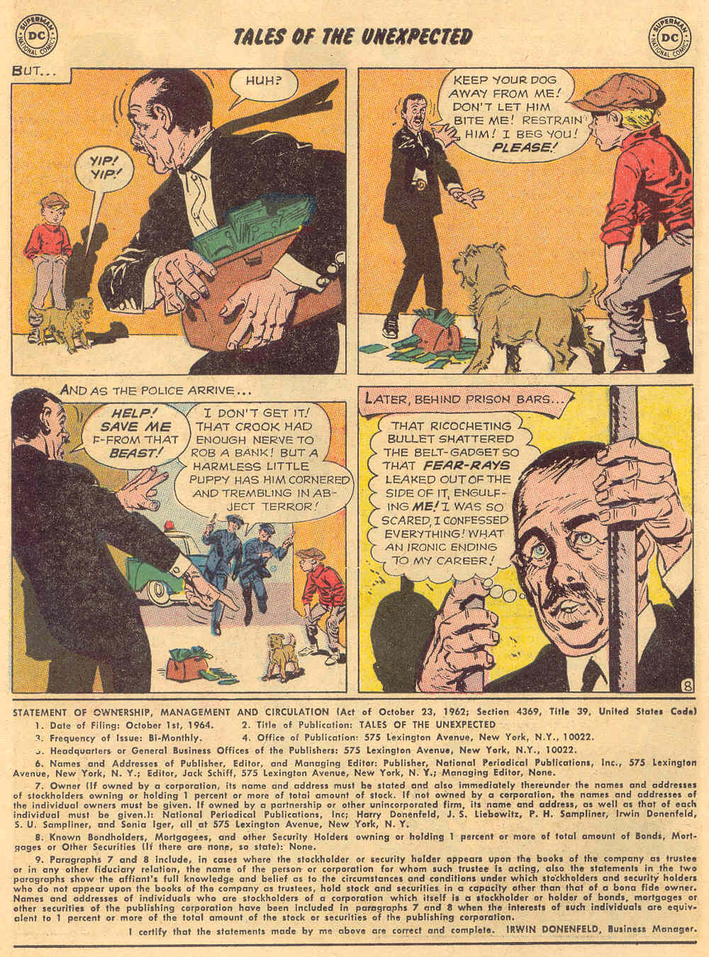 Read online Tales of the Unexpected comic -  Issue #88 - 10