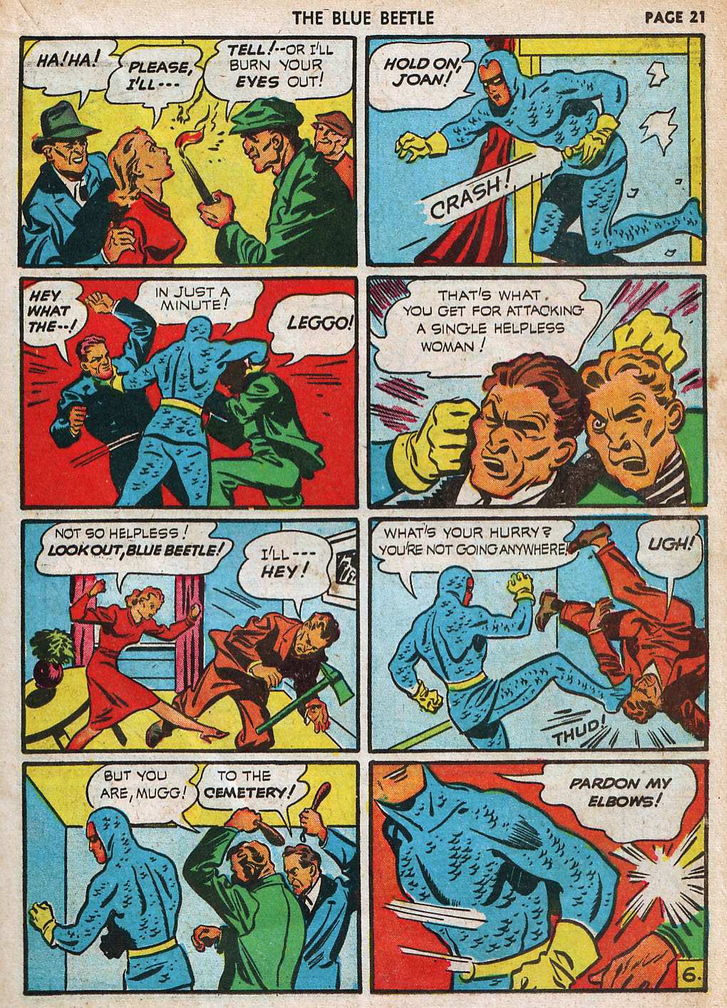 Read online The Blue Beetle comic -  Issue #8 - 23