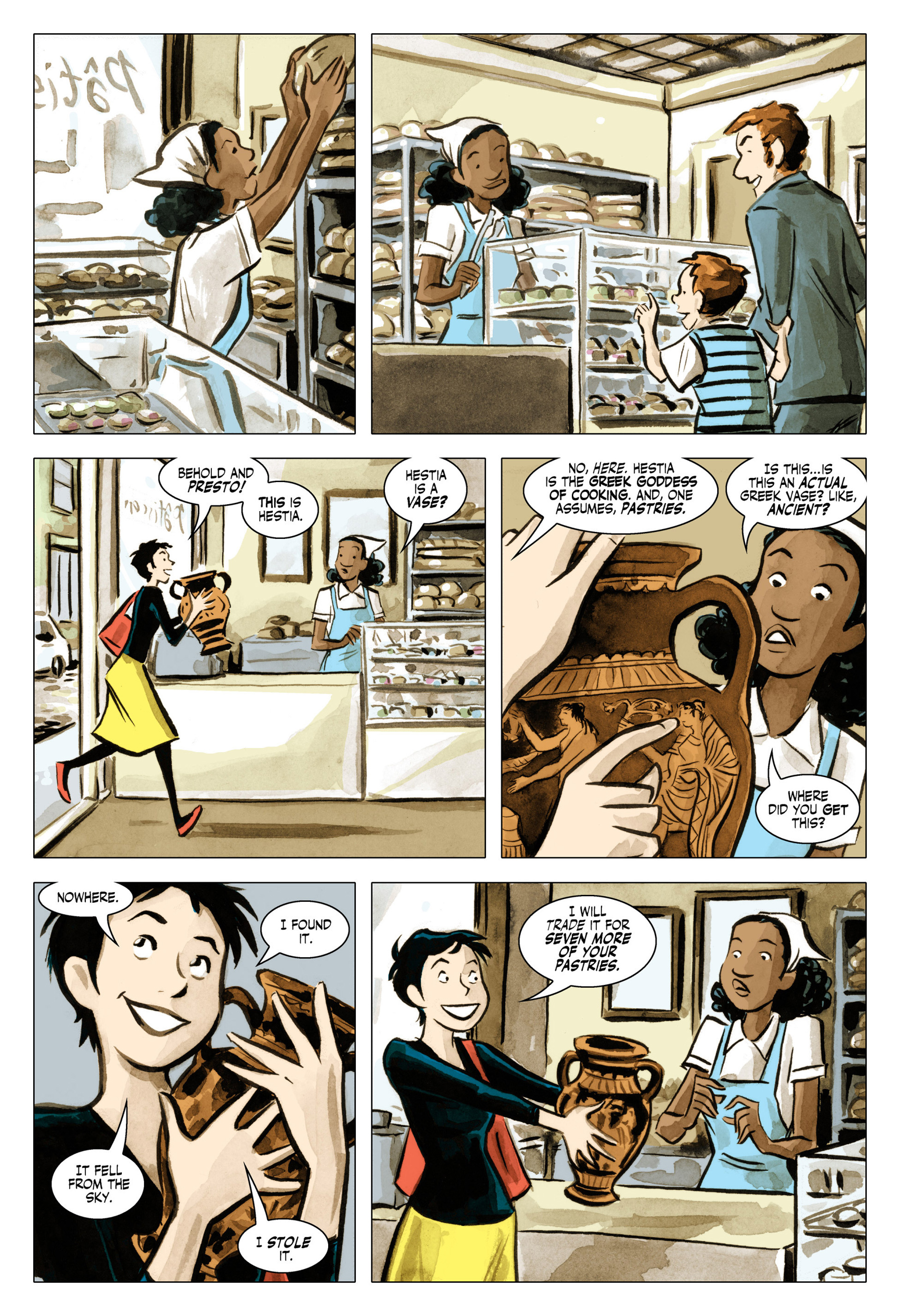 Read online Bandette (2012) comic -  Issue #6 - 5