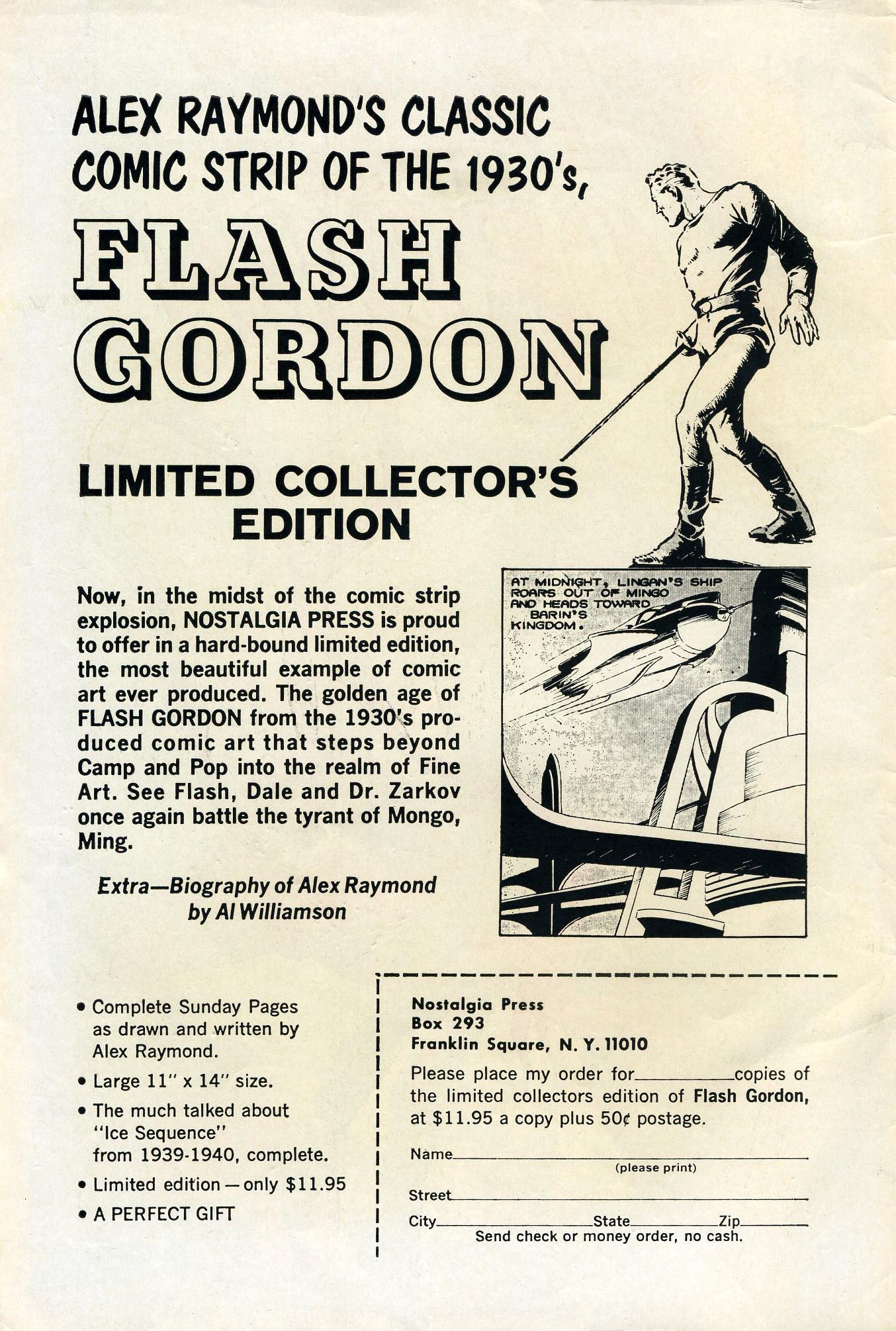 Read online Flash Gordon (1966) comic -  Issue #9 - 2