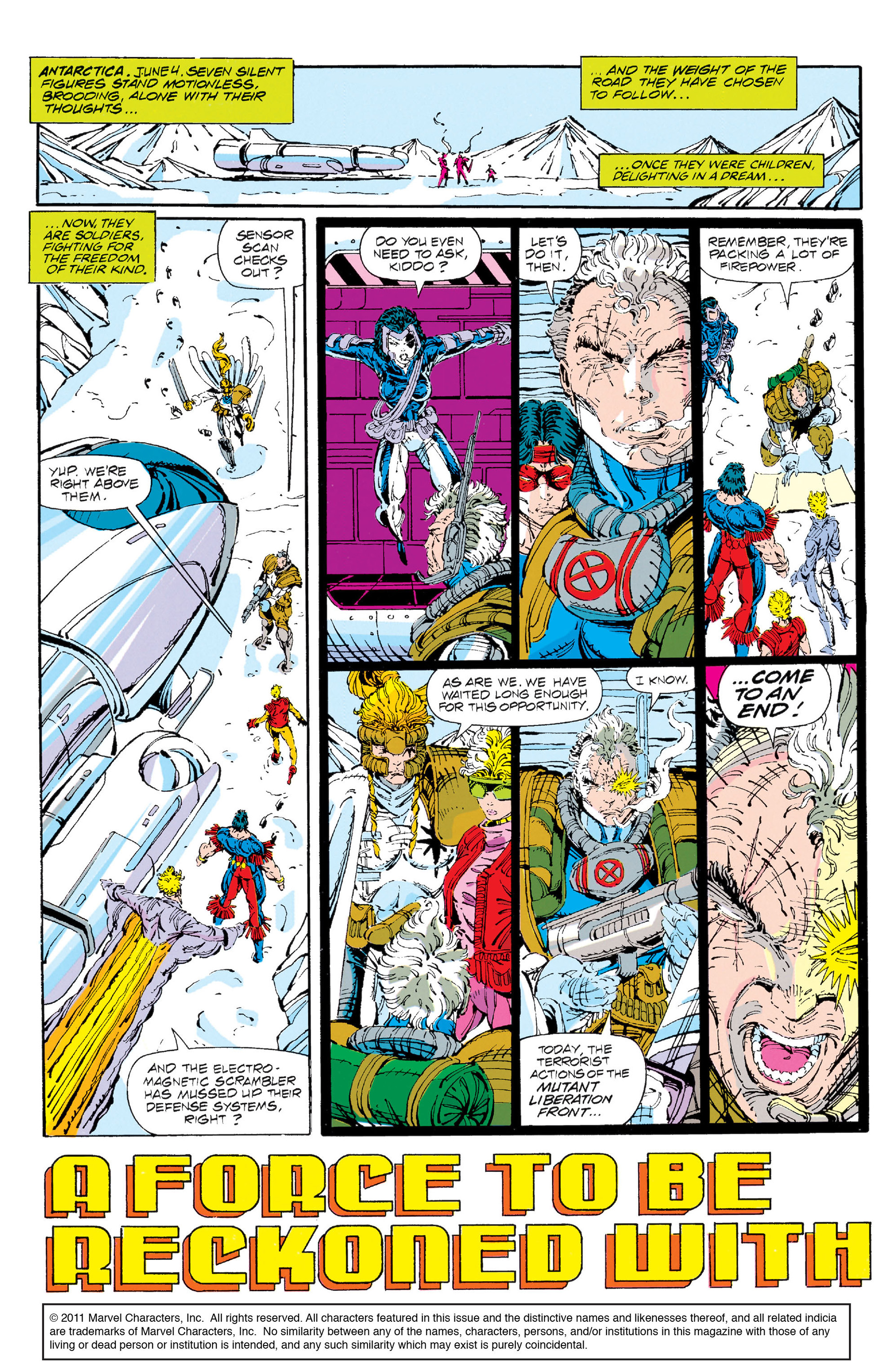 Read online X-Force (1991) comic -  Issue #1 - 3