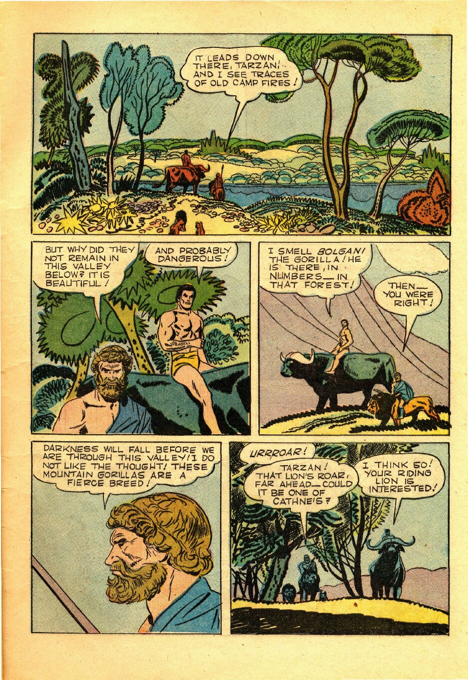 Read online Tarzan (1948) comic -  Issue #103 - 7