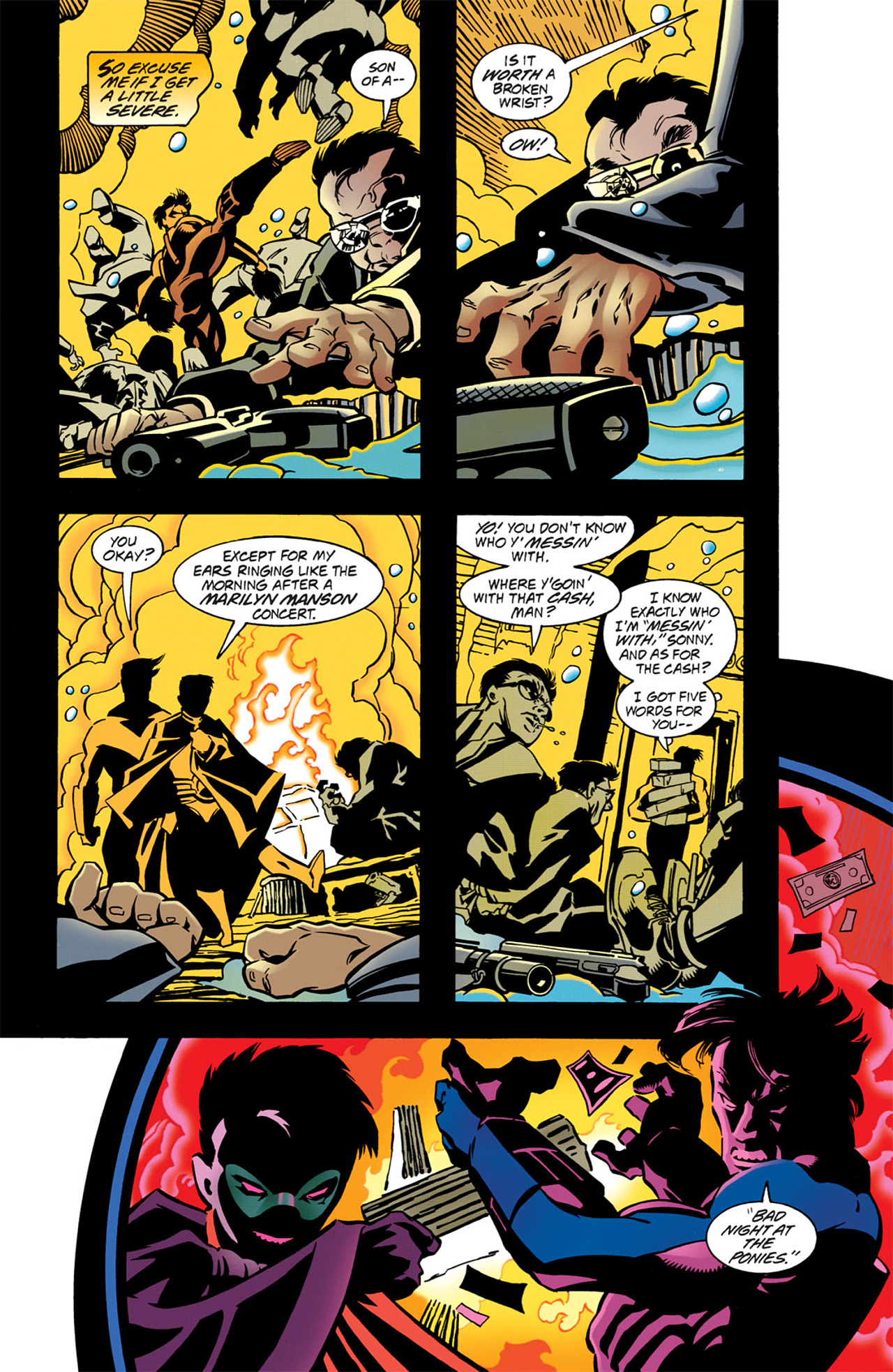Read online Nightwing (1996) comic -  Issue #6 - 21