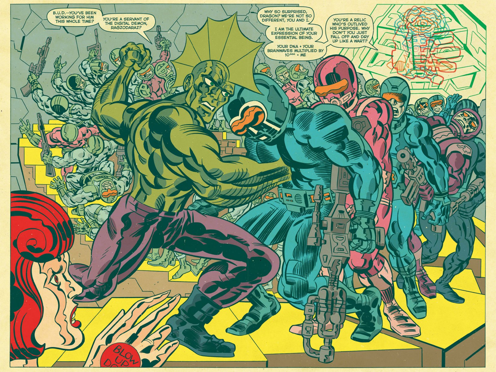 Read online Twisted Savage Dragon Funnies comic -  Issue # TPB - 15