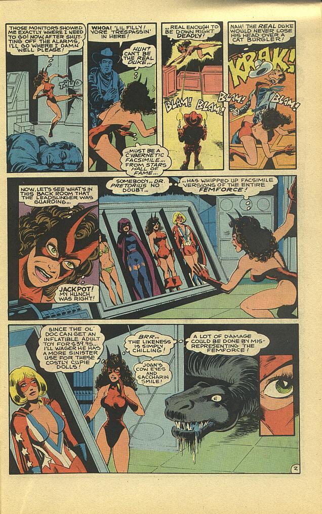 Read online Femforce comic -  Issue #5 - 57