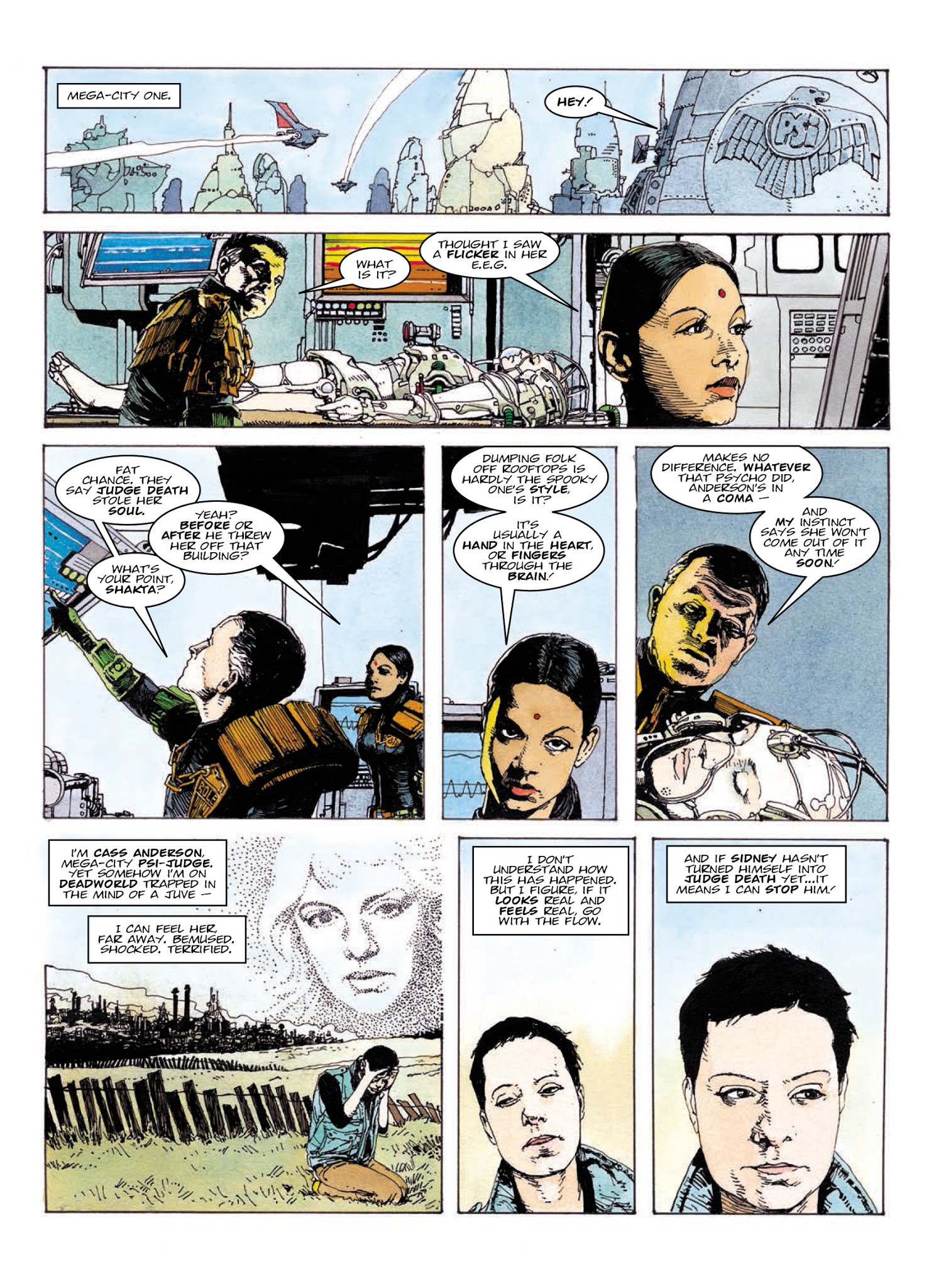 Read online Judge Anderson: The Psi Files comic -  Issue # TPB 4 - 103