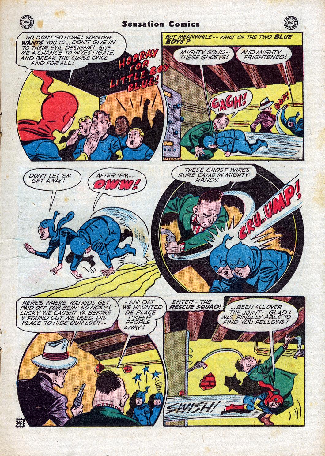 Read online Sensation (Mystery) Comics comic -  Issue #48 - 25