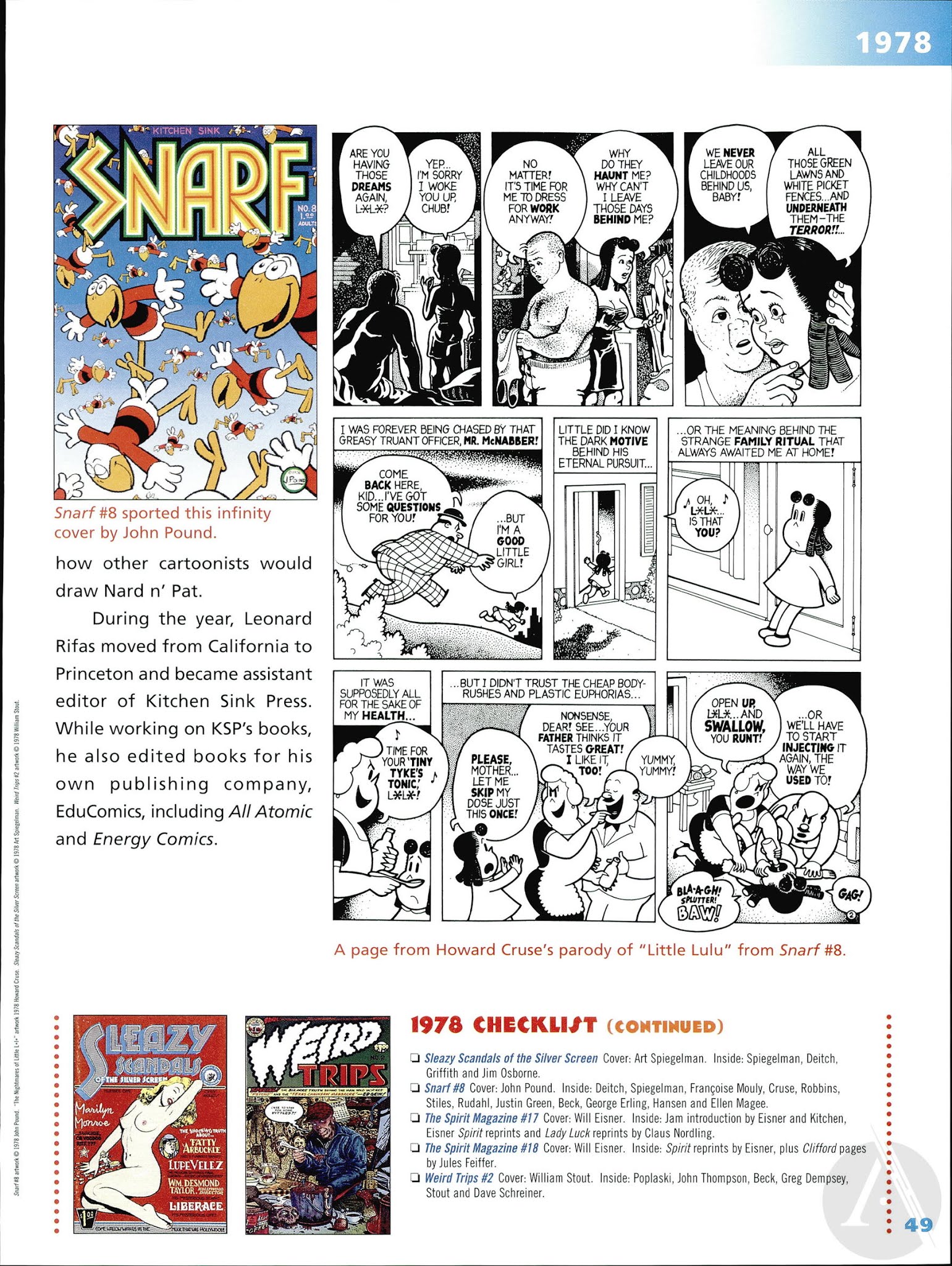 Read online Kitchen Sink Press: The First 25 Years comic -  Issue # TPB - 51