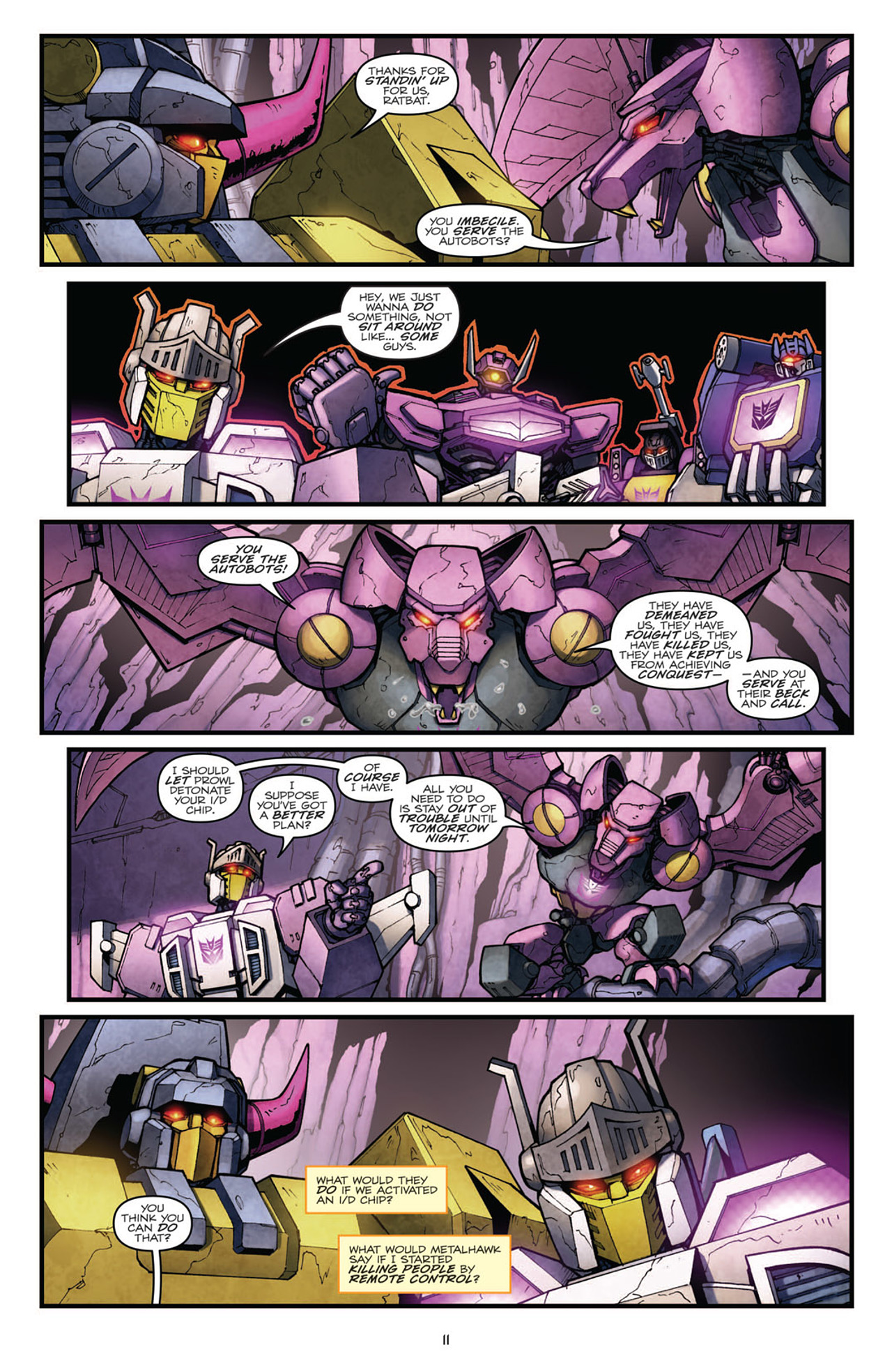 Read online Transformers: Robots In Disguise (2012) comic -  Issue #1 - 18