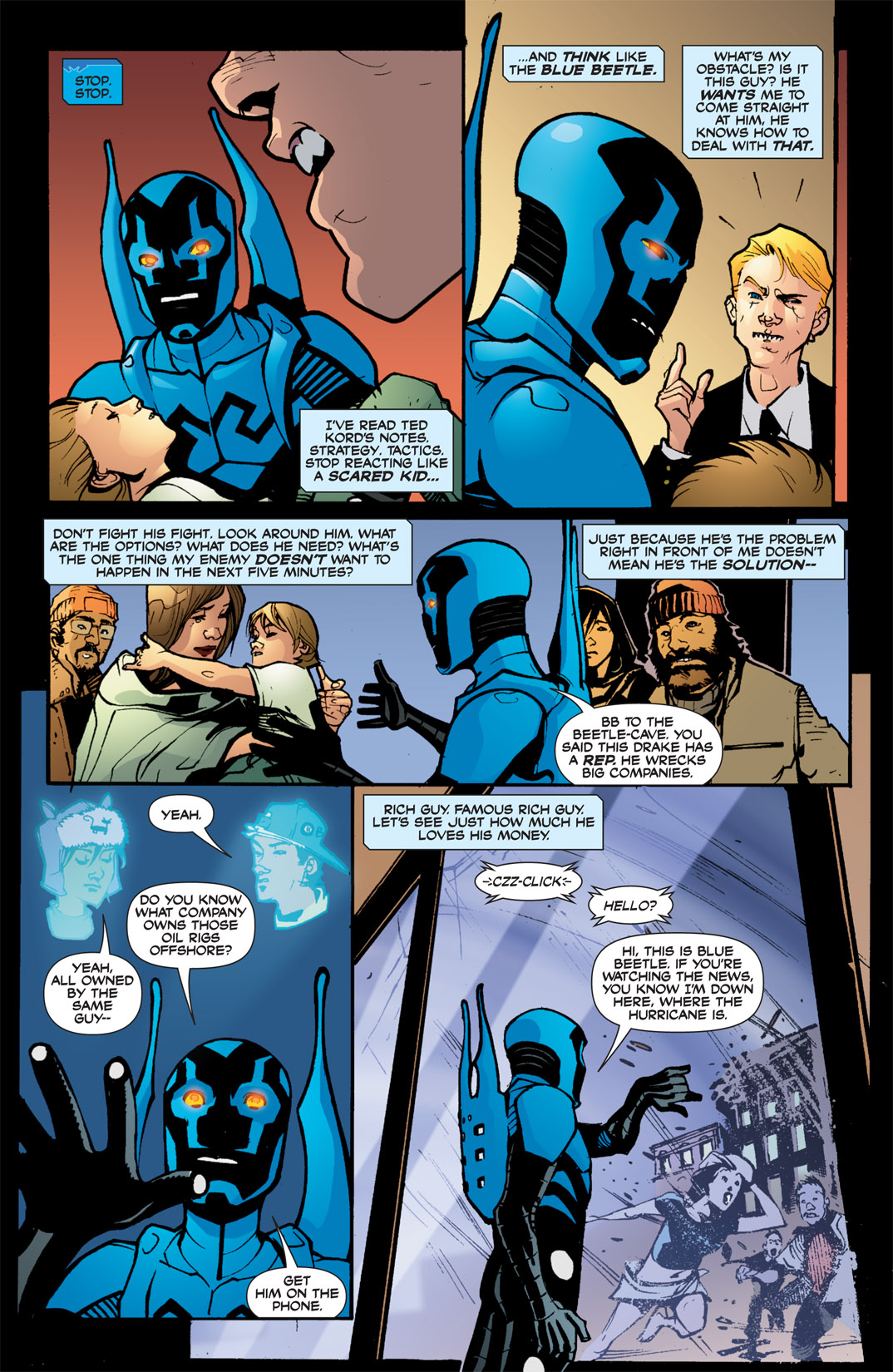 Read online Blue Beetle (2006) comic -  Issue #17 - 14