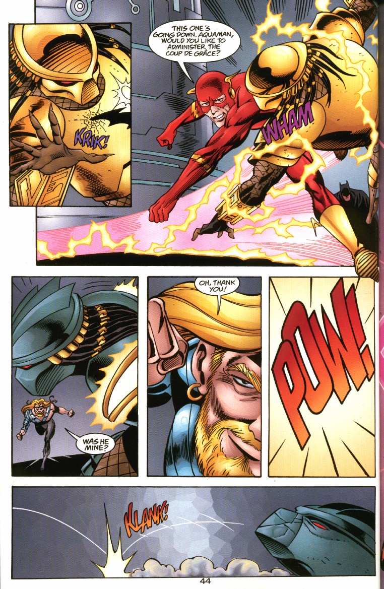 Read online JLA Versus Predator comic -  Issue # Full - 46