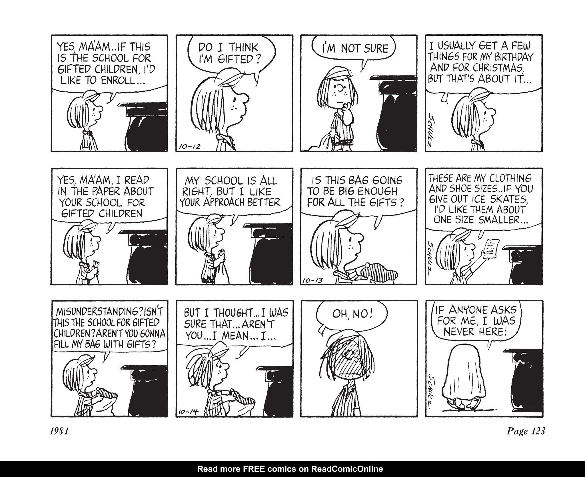 Read online The Complete Peanuts comic -  Issue # TPB 16 - 141