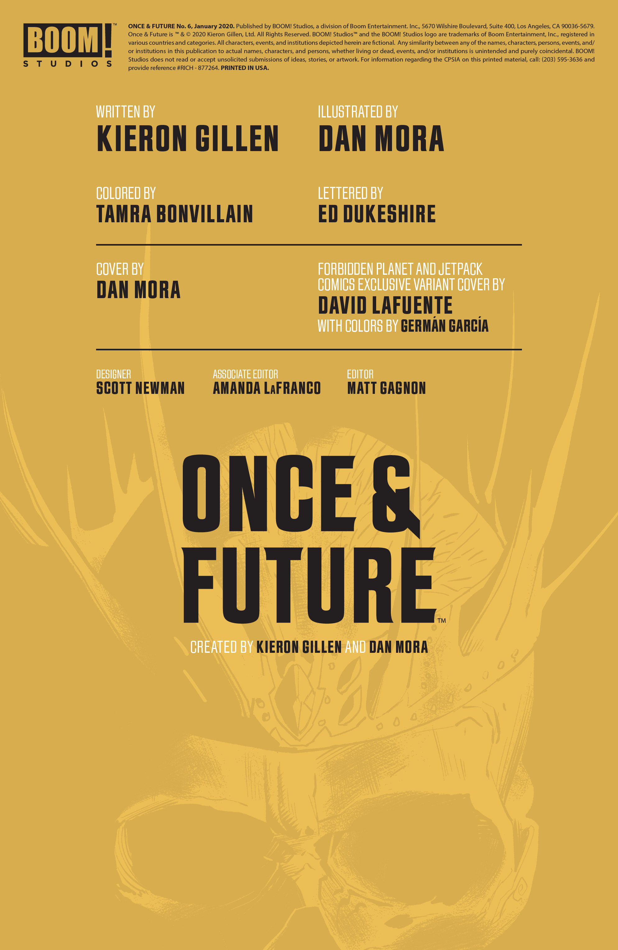 Read online Once & Future comic -  Issue #6 - 2