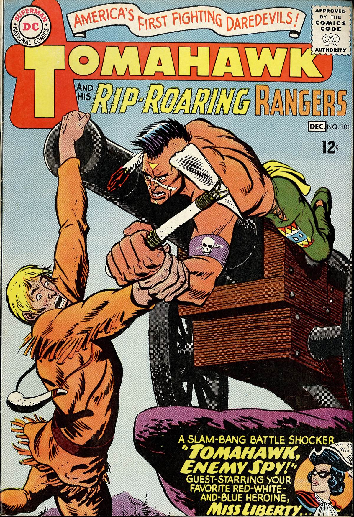 Read online Tomahawk comic -  Issue #101 - 1