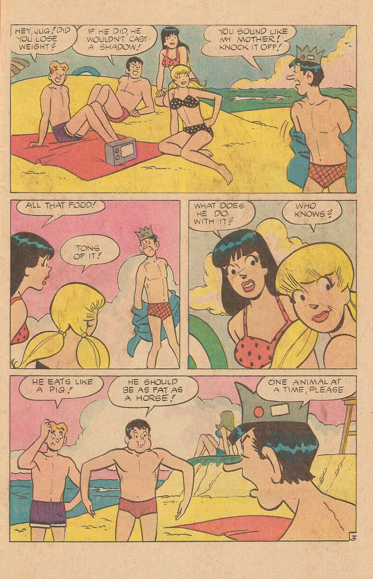 Read online Jughead (1965) comic -  Issue #257 - 5