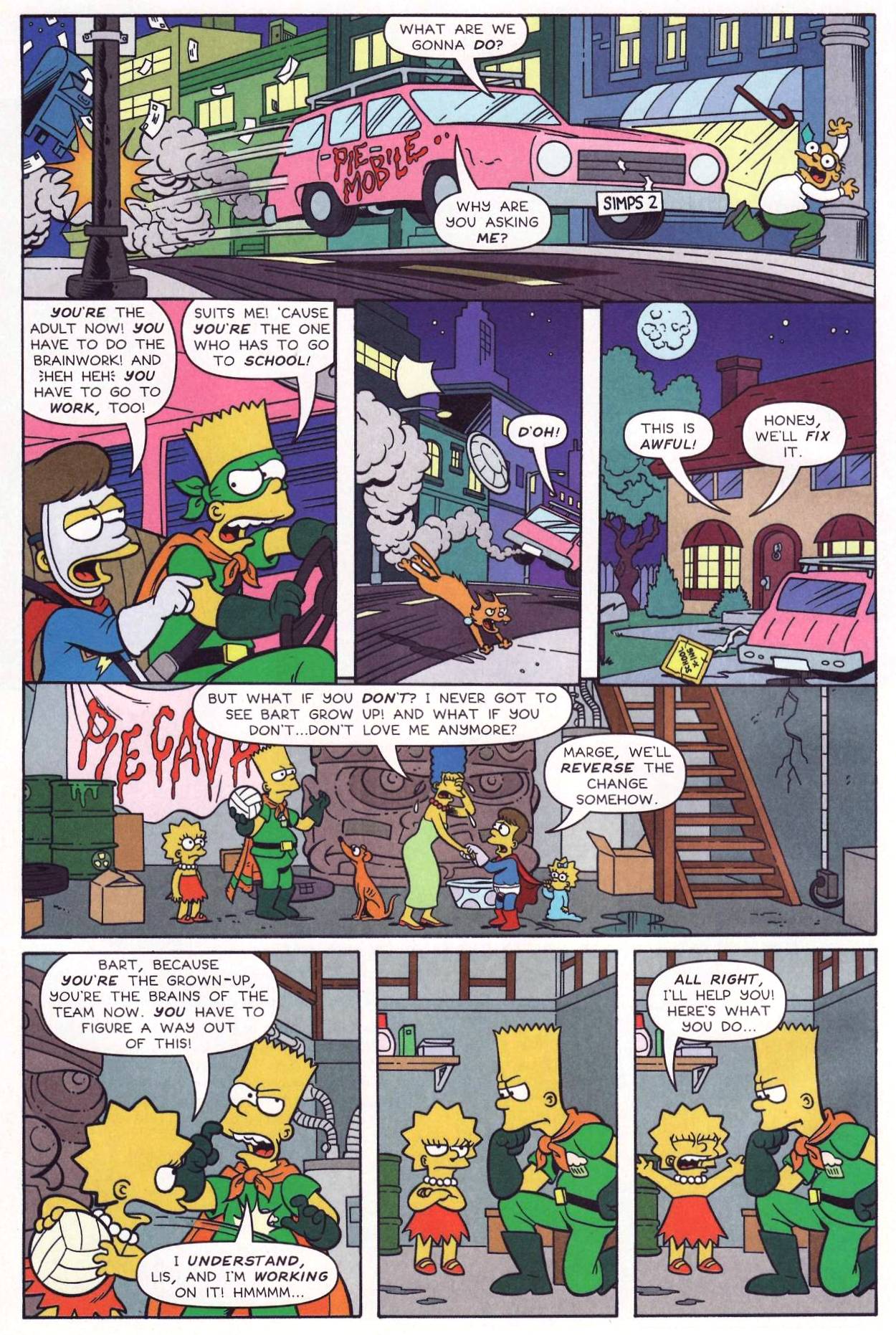 Read online Bongo Comics Presents Simpsons Super Spectacular comic -  Issue #5 - 10