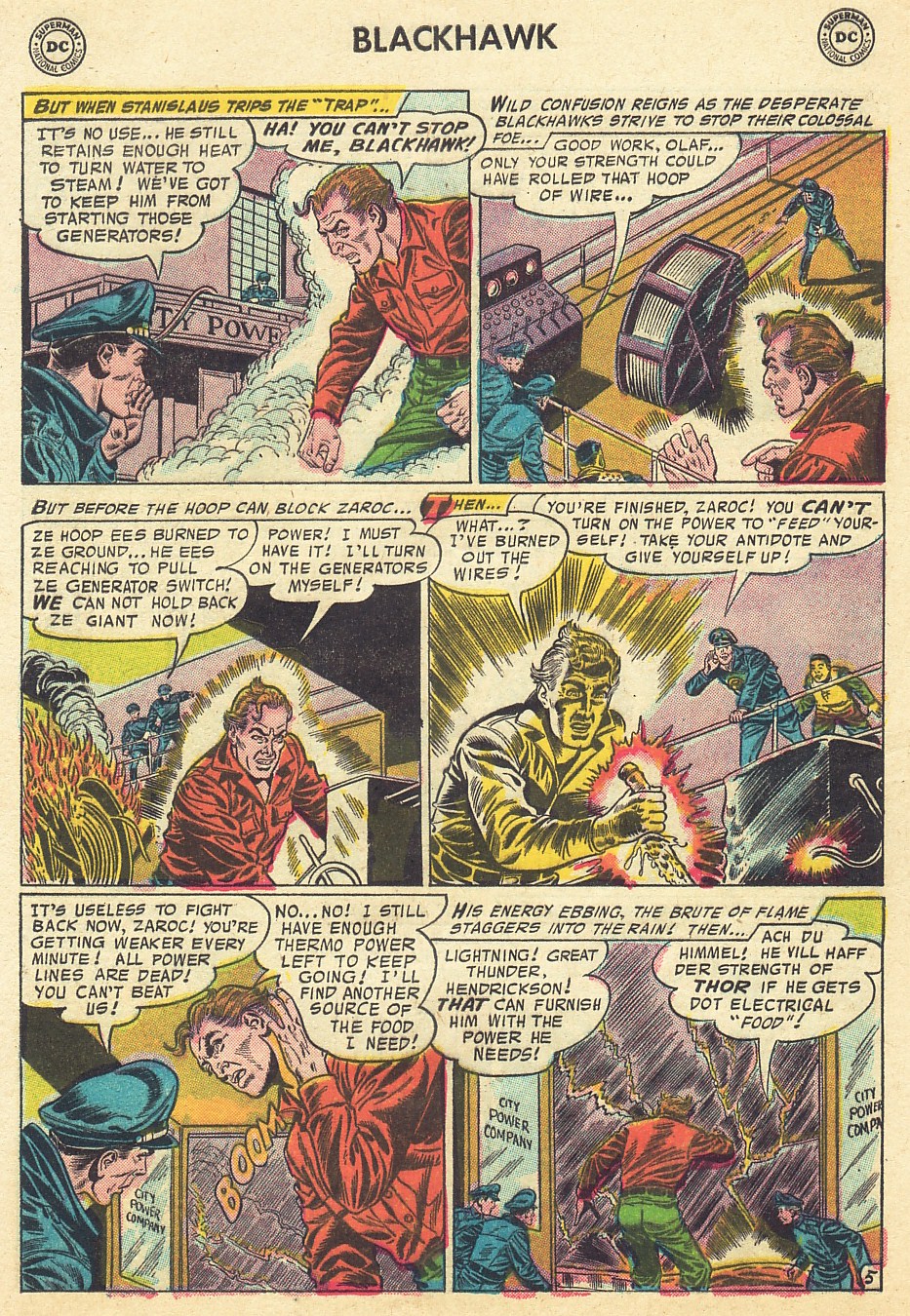 Read online Blackhawk (1957) comic -  Issue #110 - 29