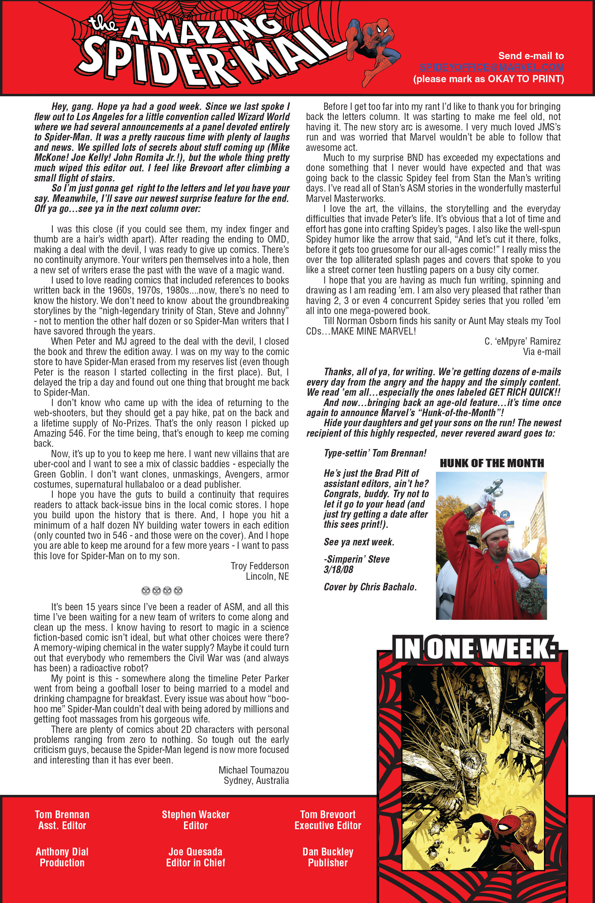 Read online The Amazing Spider-Man (1963) comic -  Issue #556 - 25
