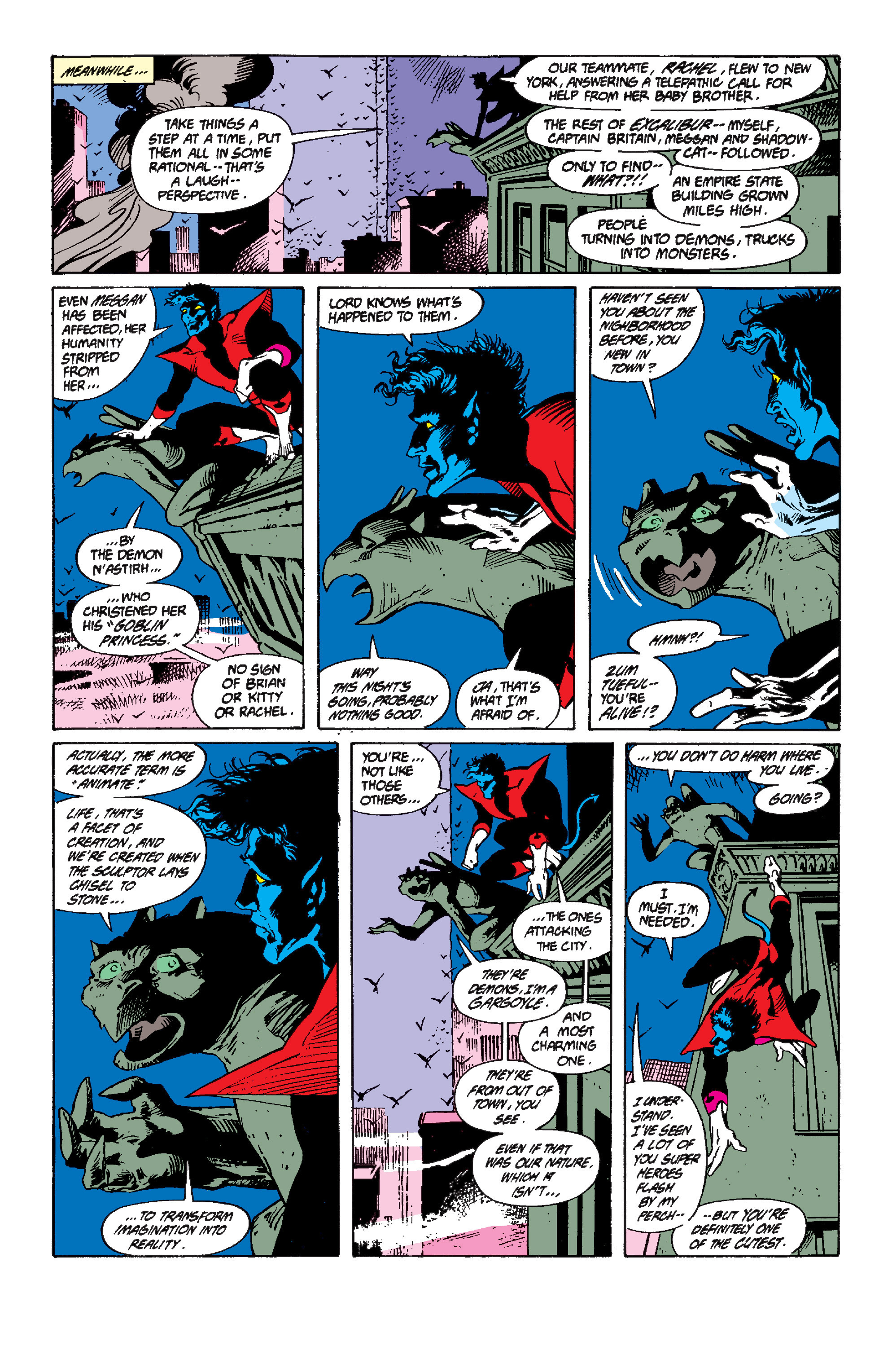 Read online Excalibur (1988) comic -  Issue #7 - 13