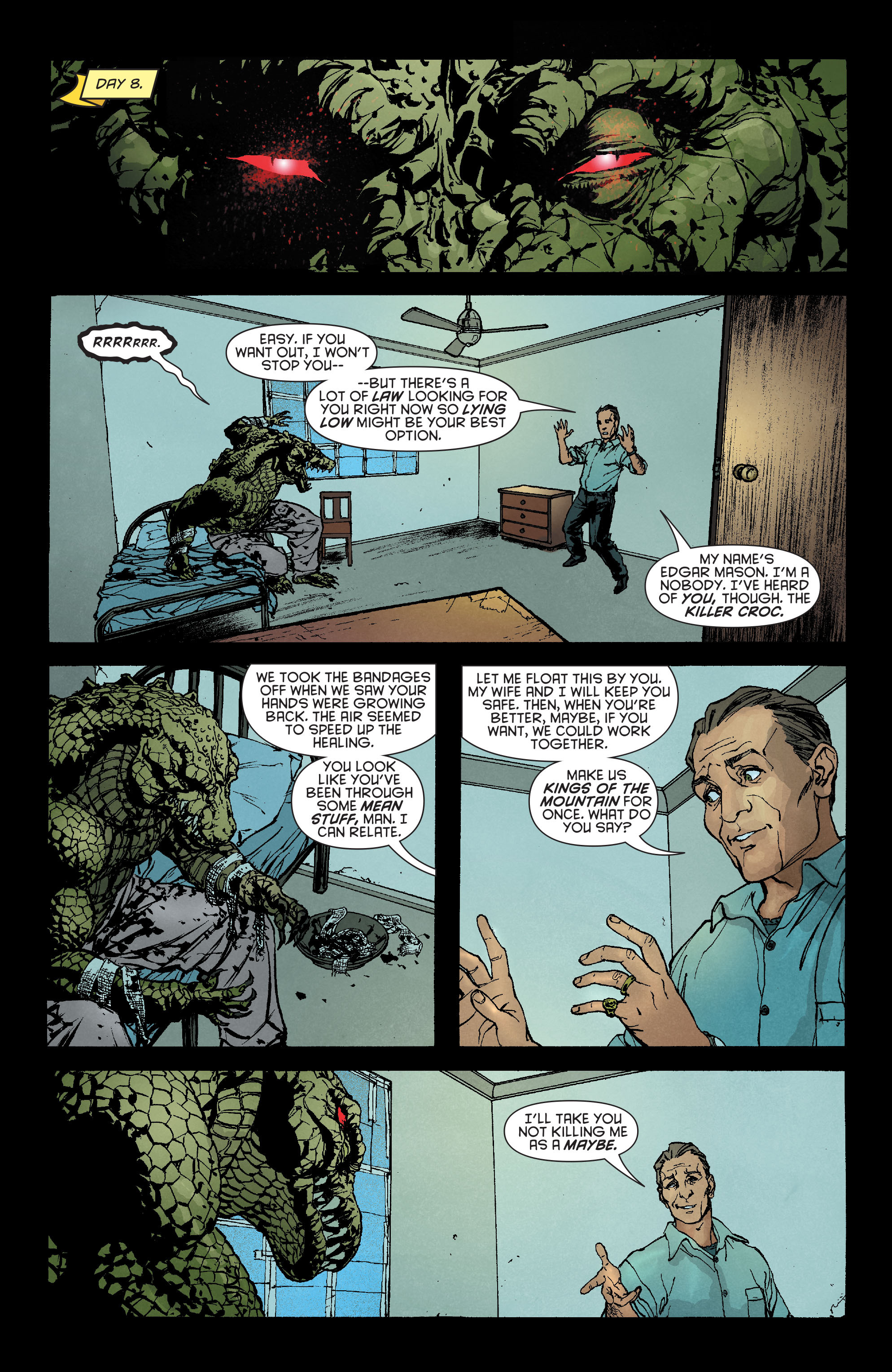 Read online Joker's Asylum II: Killer Croc comic -  Issue # Full - 7