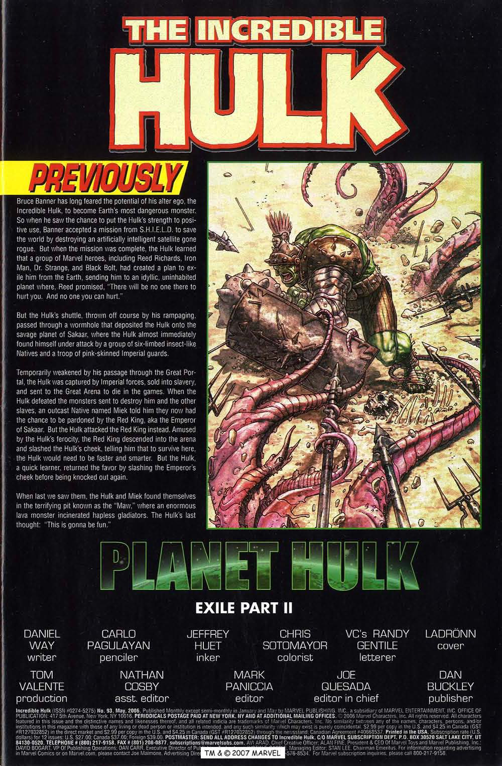 The Incredible Hulk (2000) Issue #93 #82 - English 3
