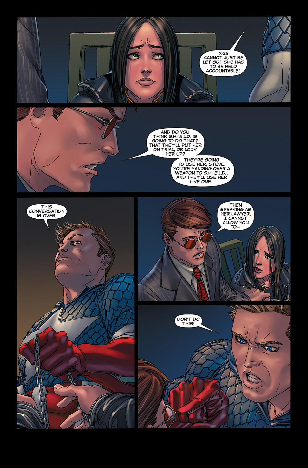 Read online X-23: Target X comic -  Issue #6 - 23
