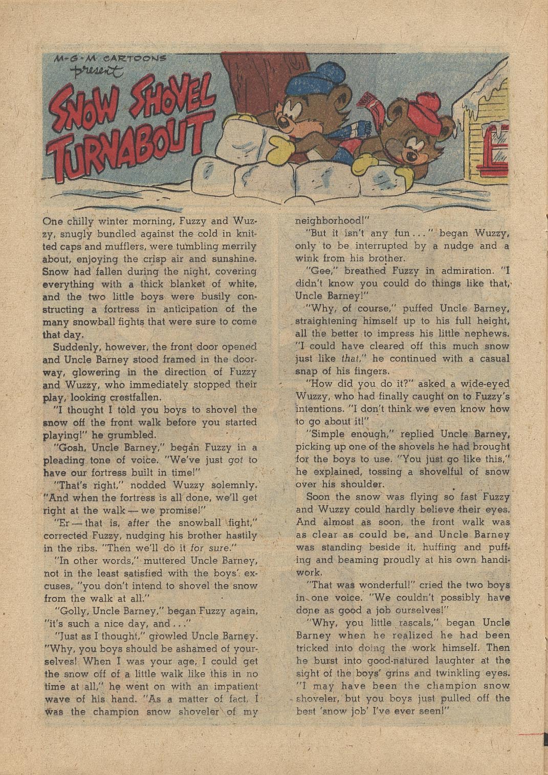 Read online M.G.M's The Mouse Musketeers comic -  Issue #11 - 20