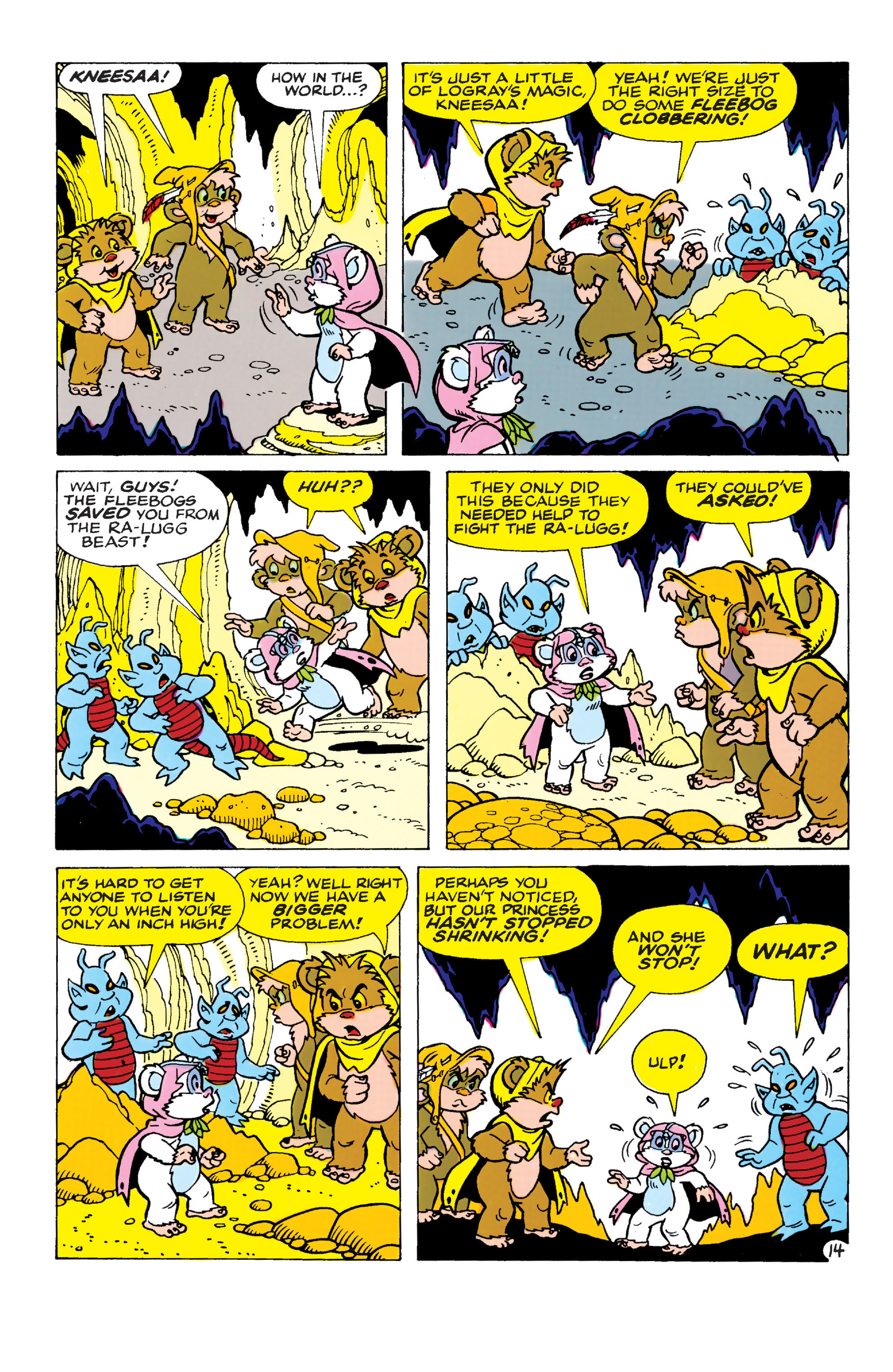 Read online Ewoks comic -  Issue #11 - 15