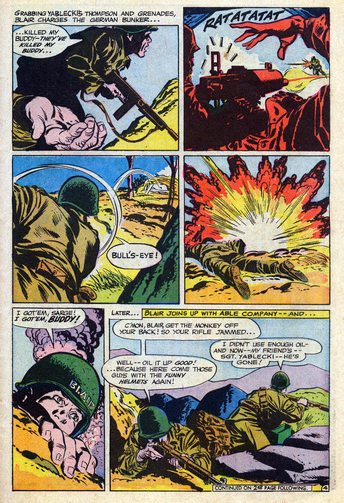 Read online Our Army at War (1952) comic -  Issue #195 - 26