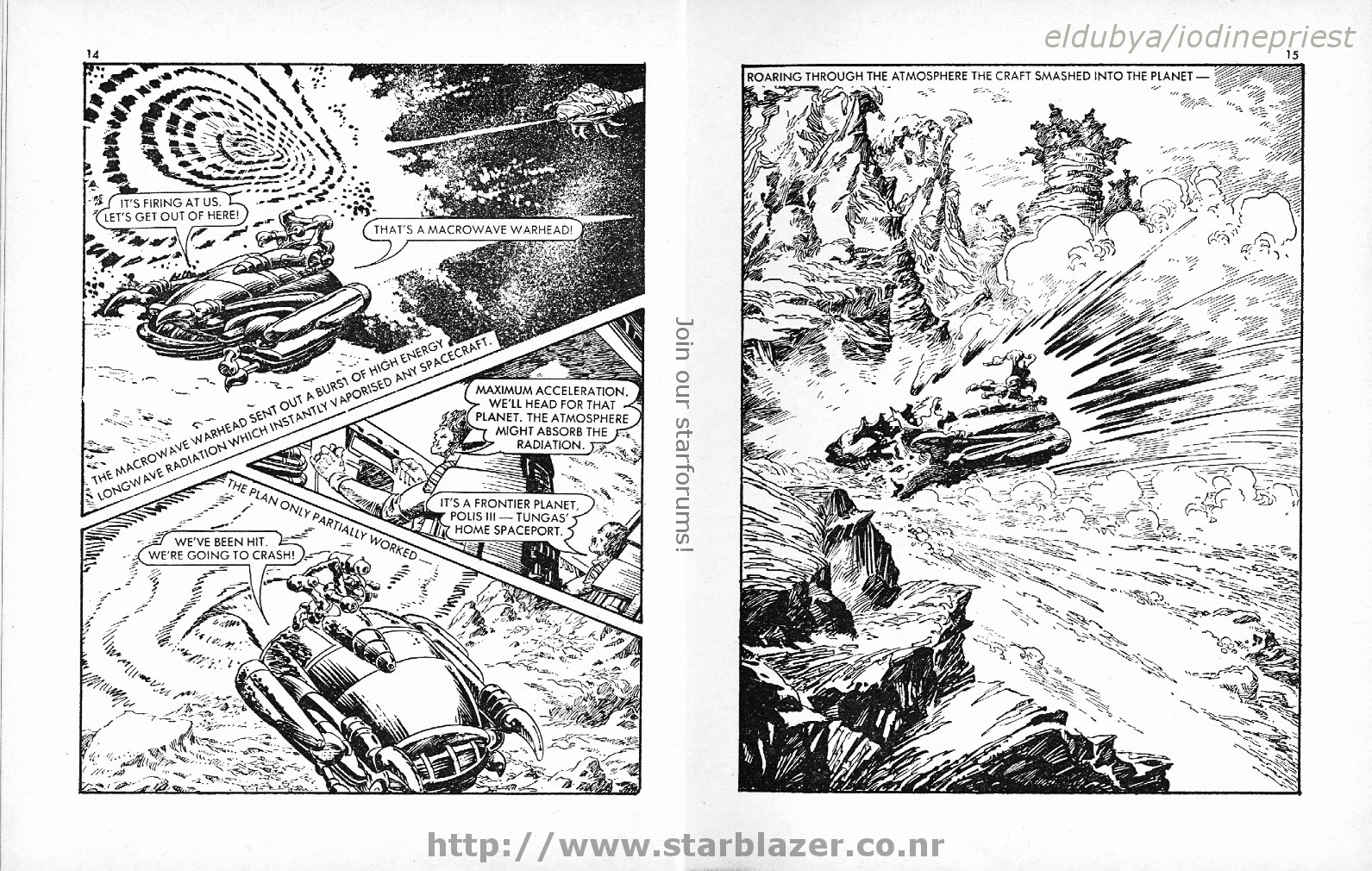 Read online Starblazer comic -  Issue #148 - 9