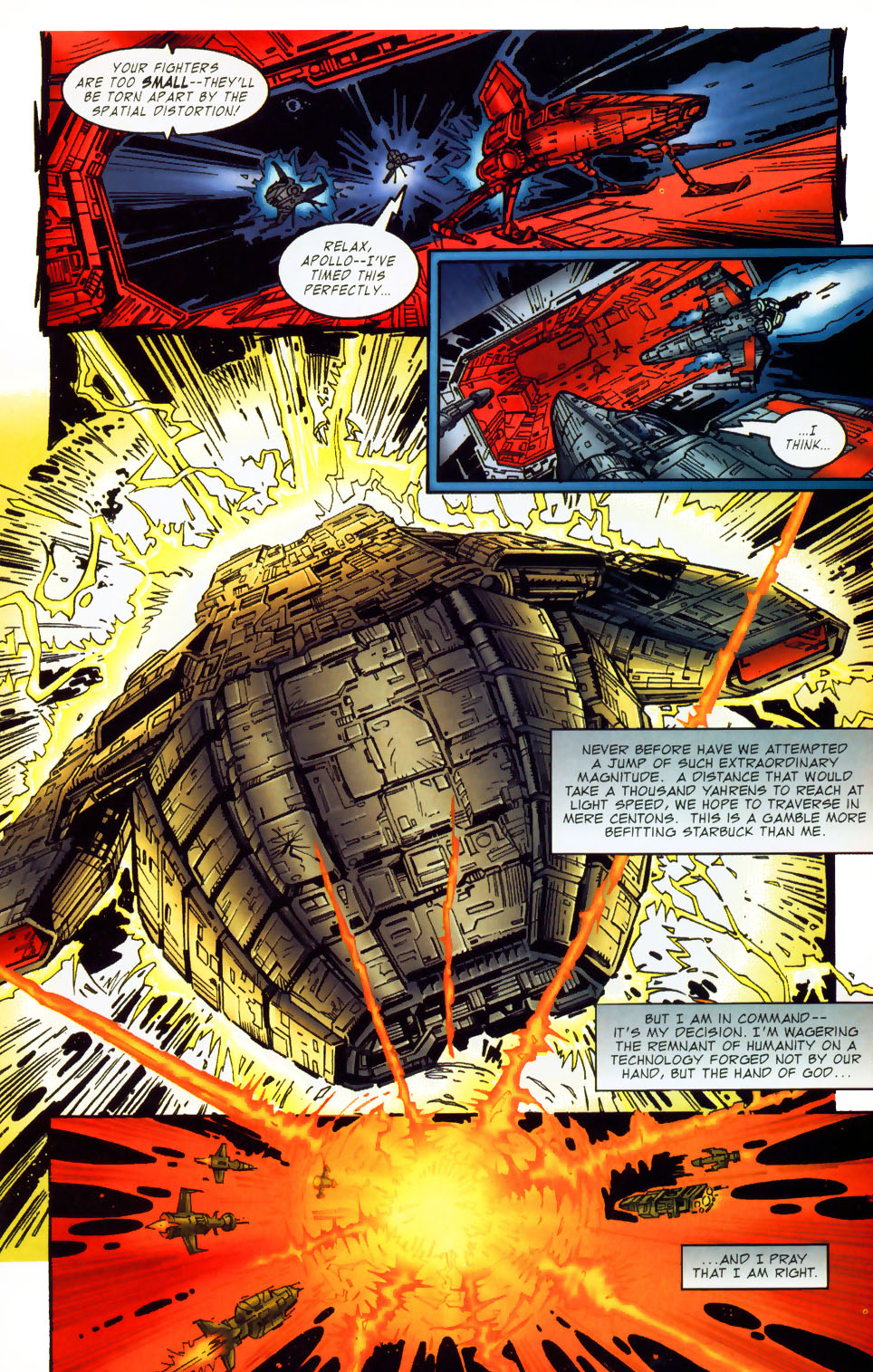 Read online Battlestar Galactica (1995) comic -  Issue #1 - 12