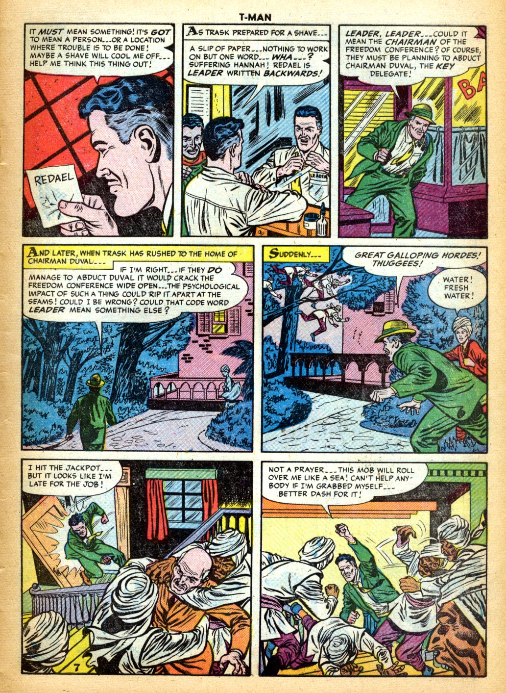 Read online T-Man: World Wide Trouble Shooter comic -  Issue #22 - 9