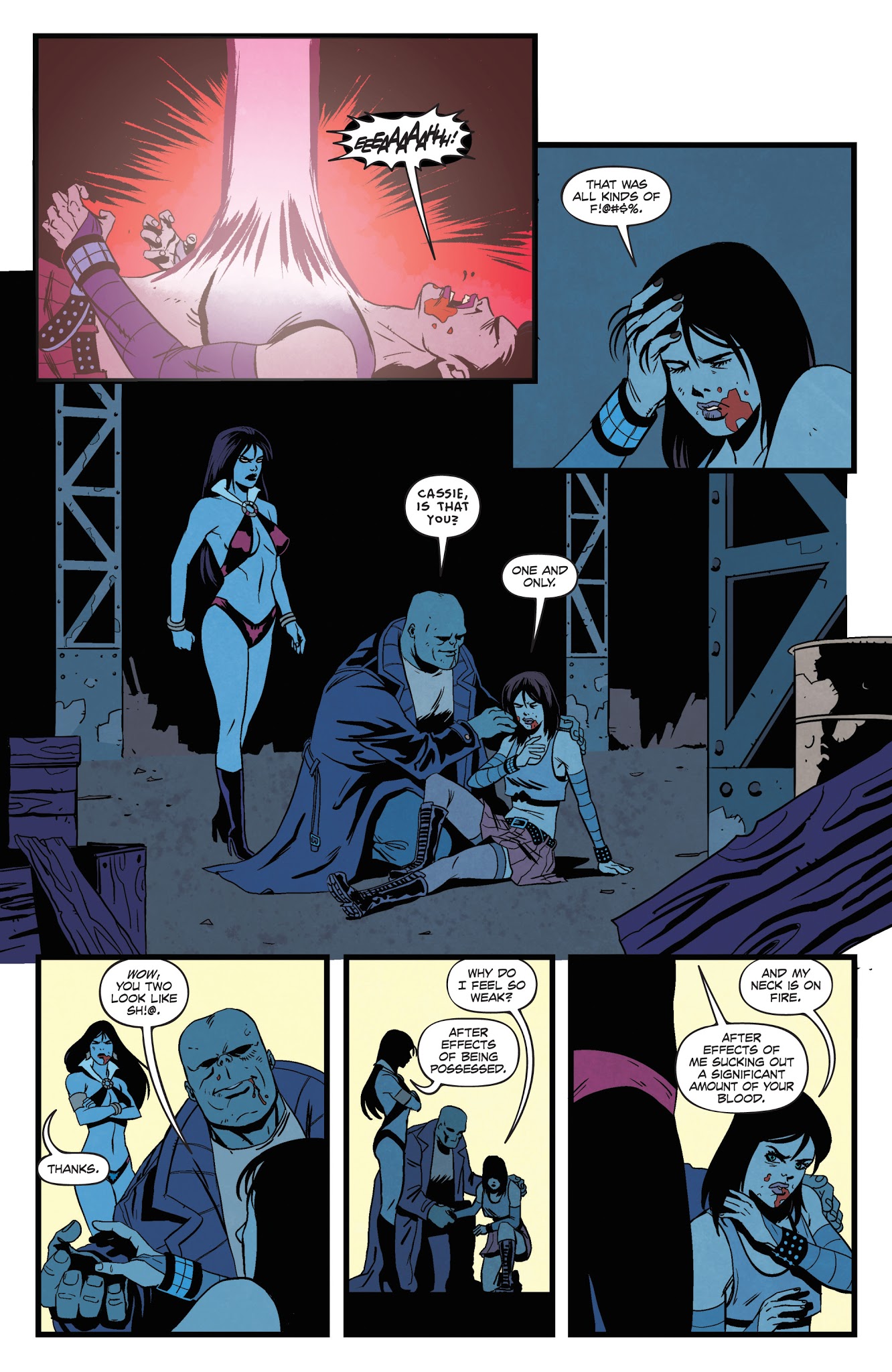 Read online Hack/Slash vs. Vampirella comic -  Issue #3 - 23