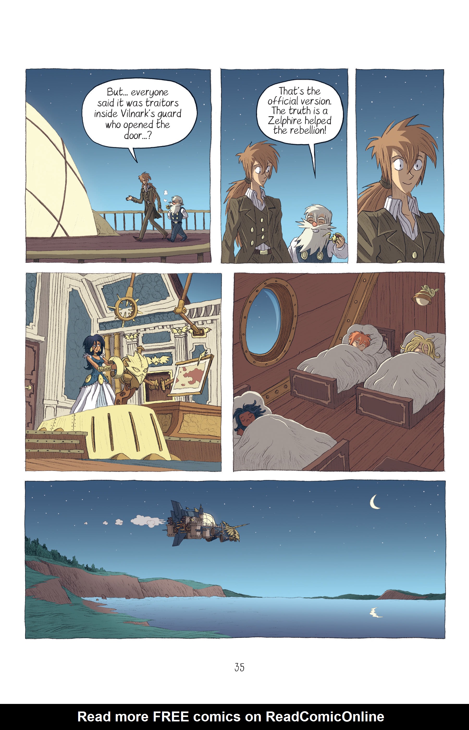 Read online The Rise of the Zelphire comic -  Issue # TPB 2 - 35