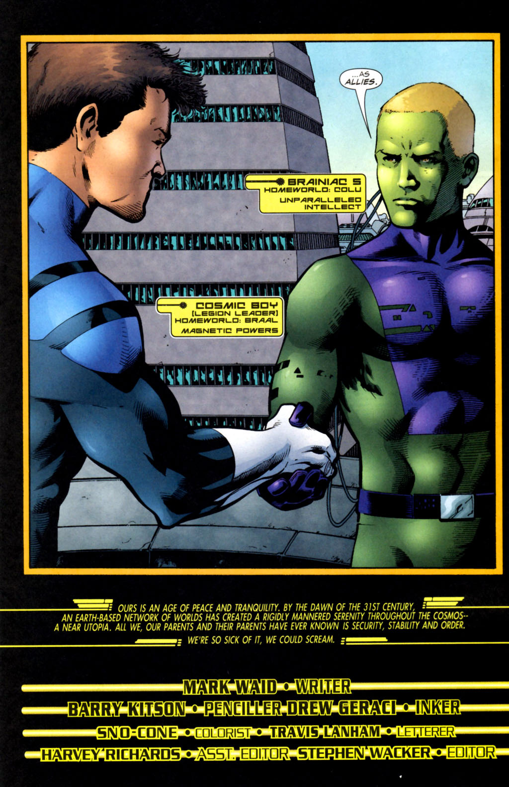 Read online Legion of Super-Heroes (2005) comic -  Issue #10 - 5